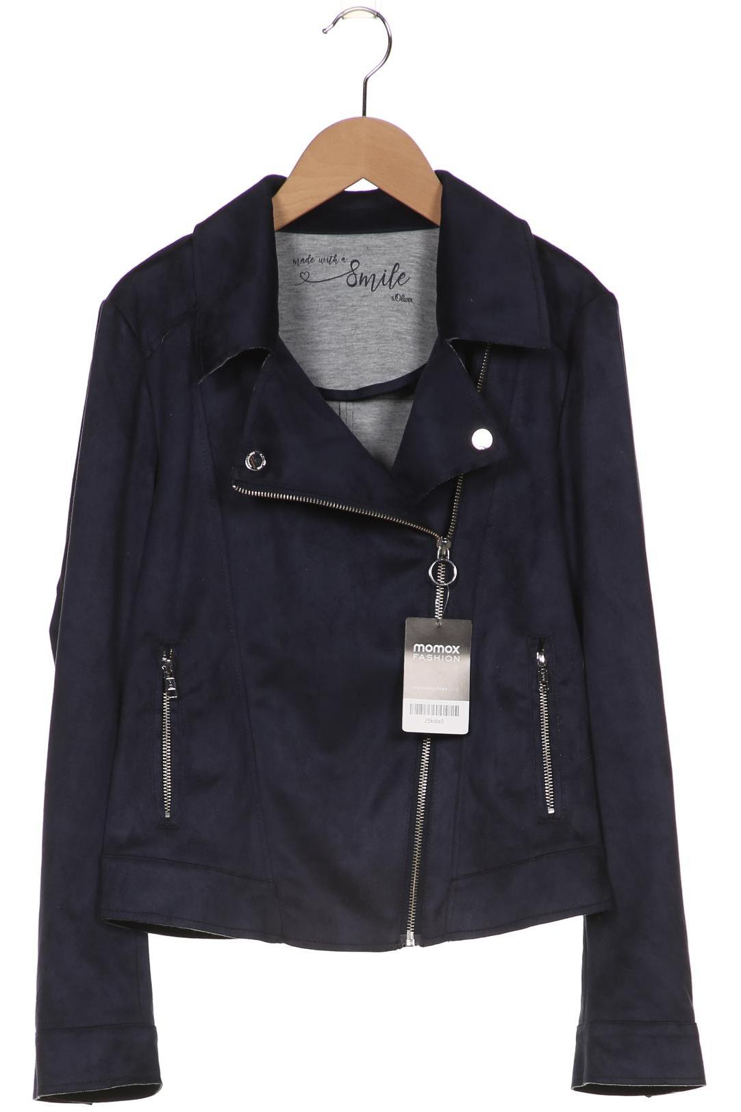 

s.Oliver Damen Jacke, marineblau