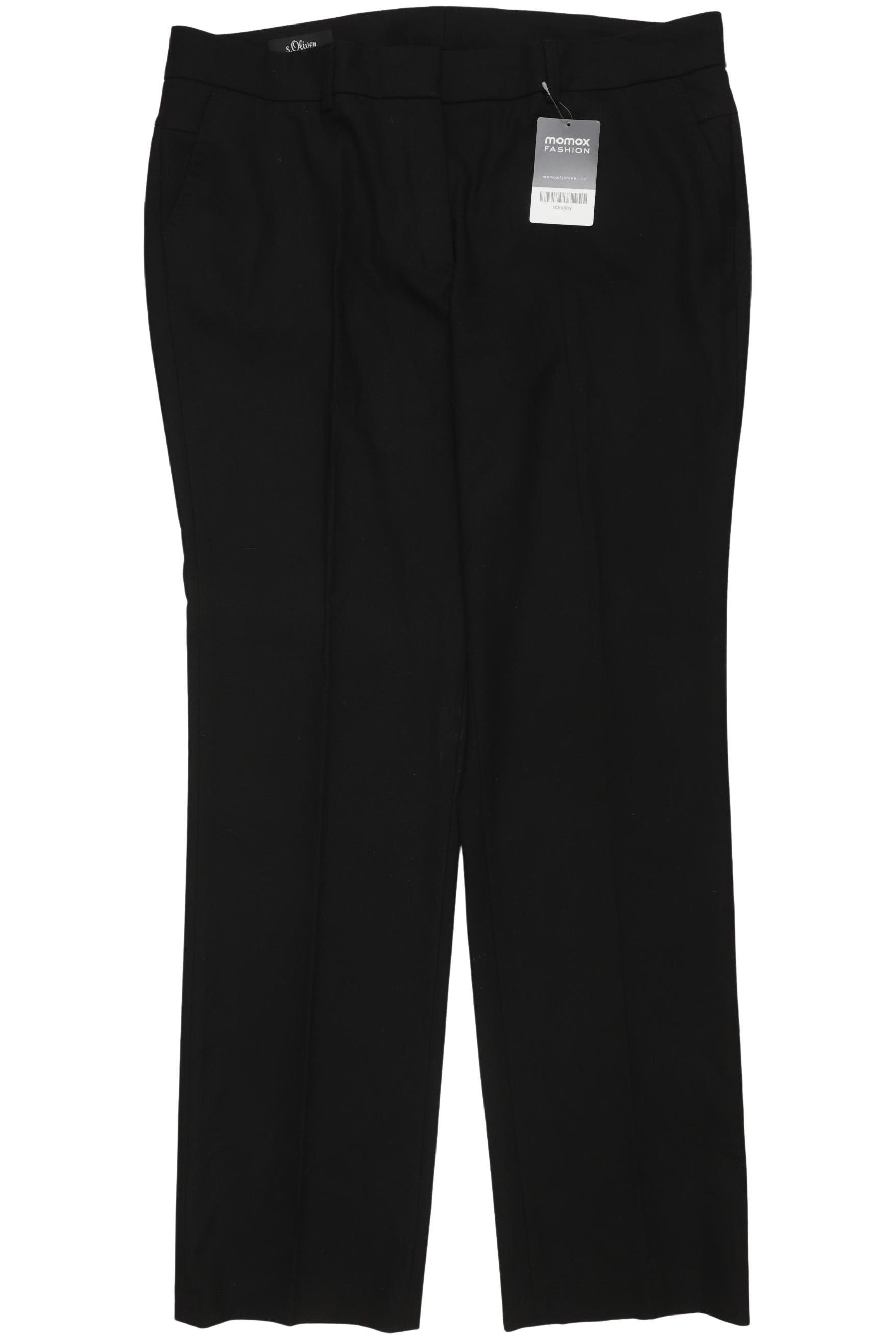 

s.Oliver Damen Stoffhose, schwarz, Gr. 42