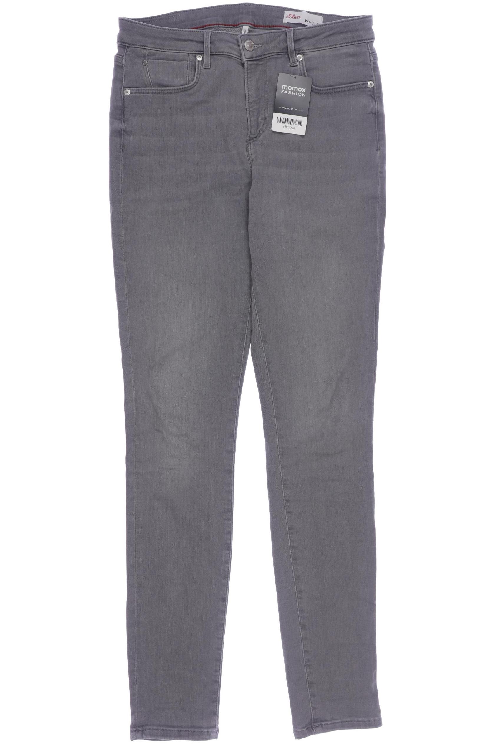 

s.Oliver Damen Jeans, grau, Gr. 38