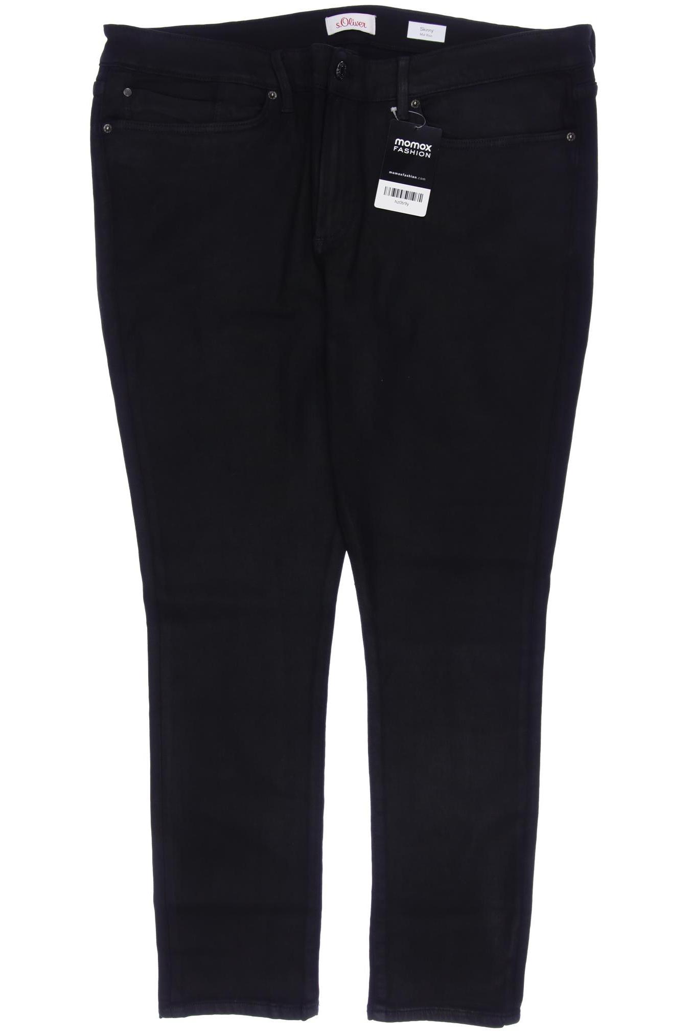

s.Oliver Damen Stoffhose, schwarz, Gr. 48