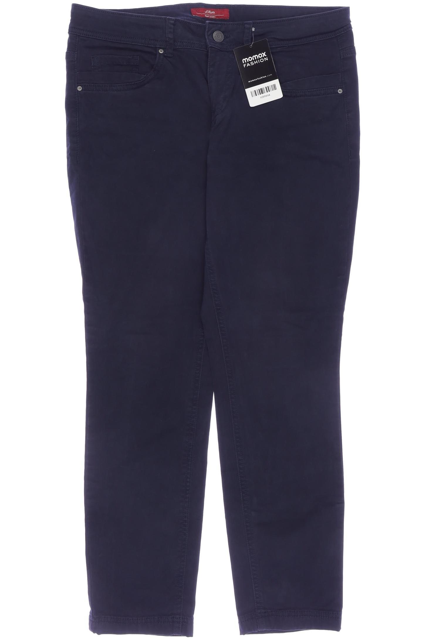 

s.Oliver Damen Stoffhose, marineblau, Gr. 38