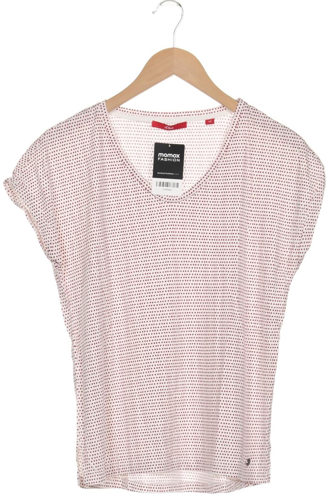 

s.Oliver Damen T-Shirt, bordeaux, Gr. 38
