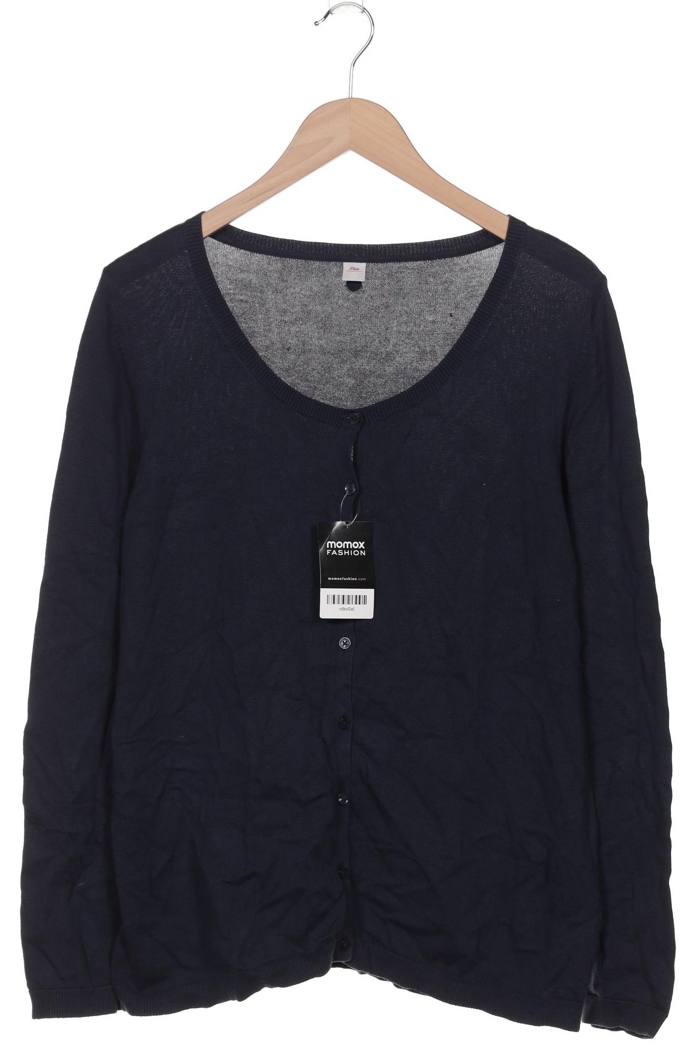 

s.Oliver Damen Strickjacke, marineblau, Gr. 46