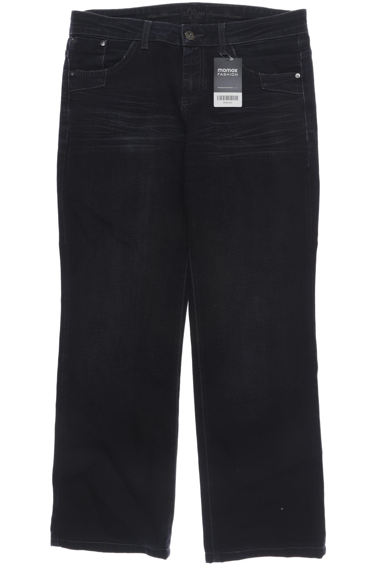 

s.Oliver Damen Jeans, marineblau
