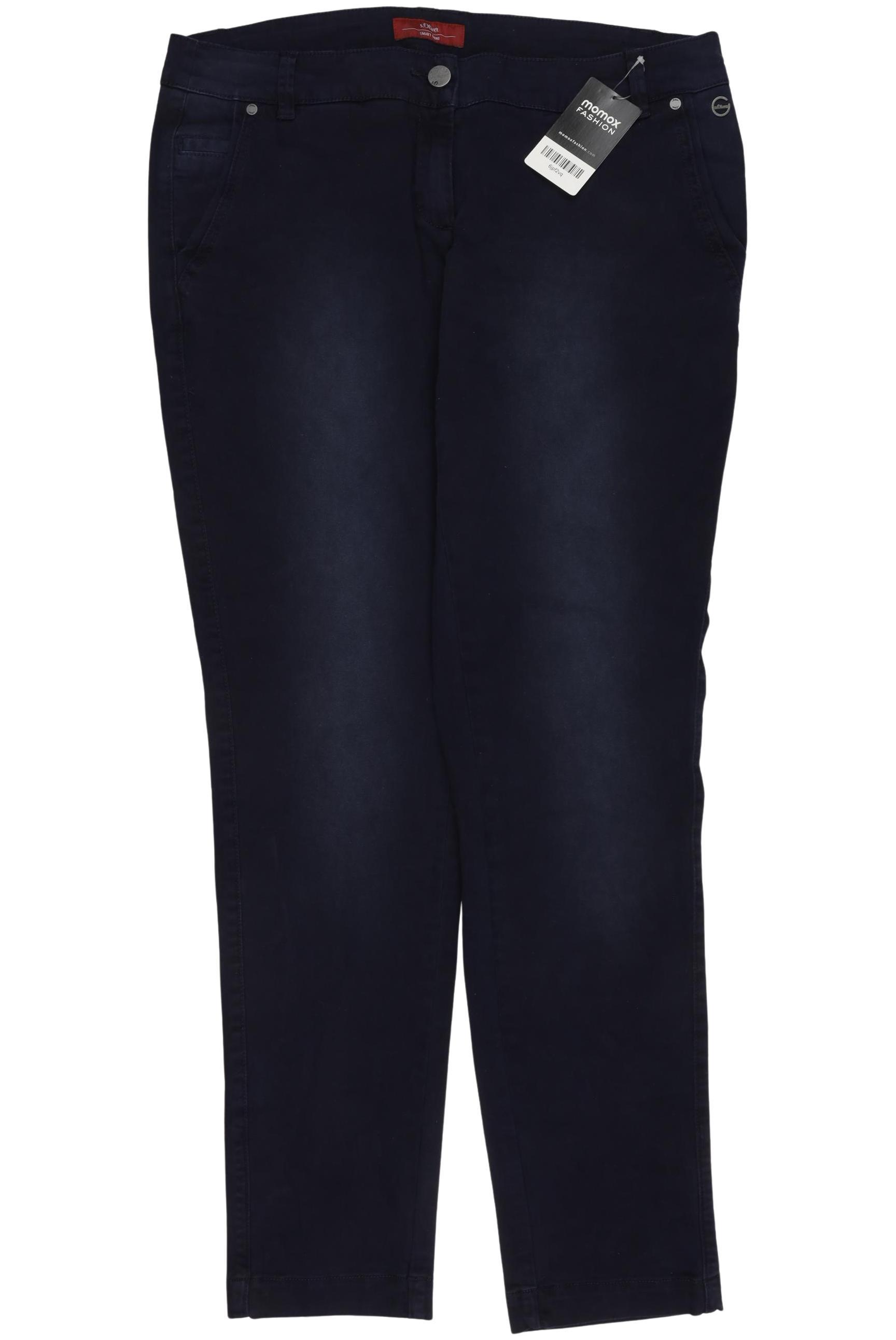 

s.Oliver Damen Stoffhose, marineblau, Gr. 40
