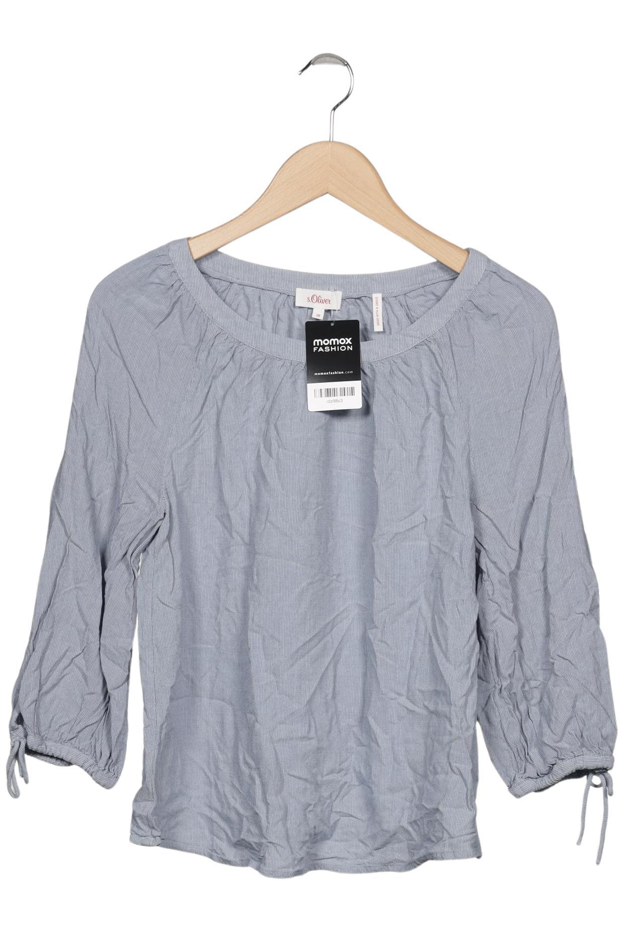 

s.Oliver Damen Langarmshirt, hellblau, Gr. 38