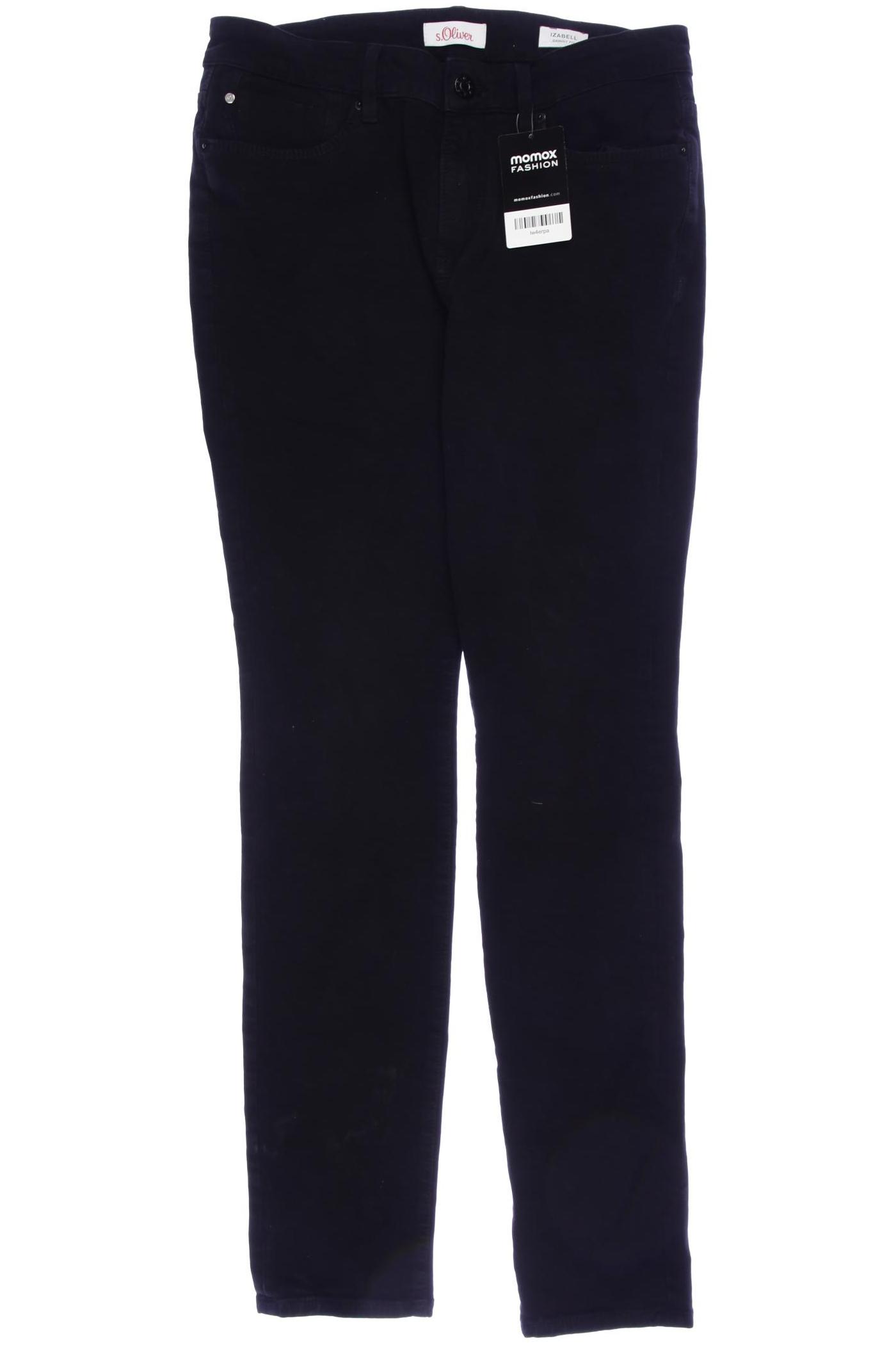 

s.Oliver Damen Jeans, schwarz, Gr. uni