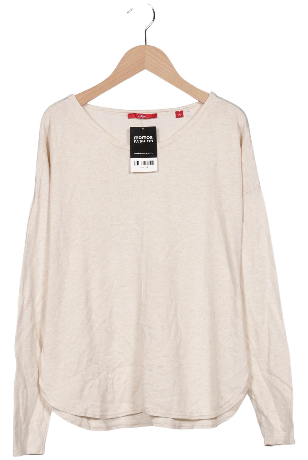 

s.Oliver Damen Pullover, cremeweiß, Gr. 36