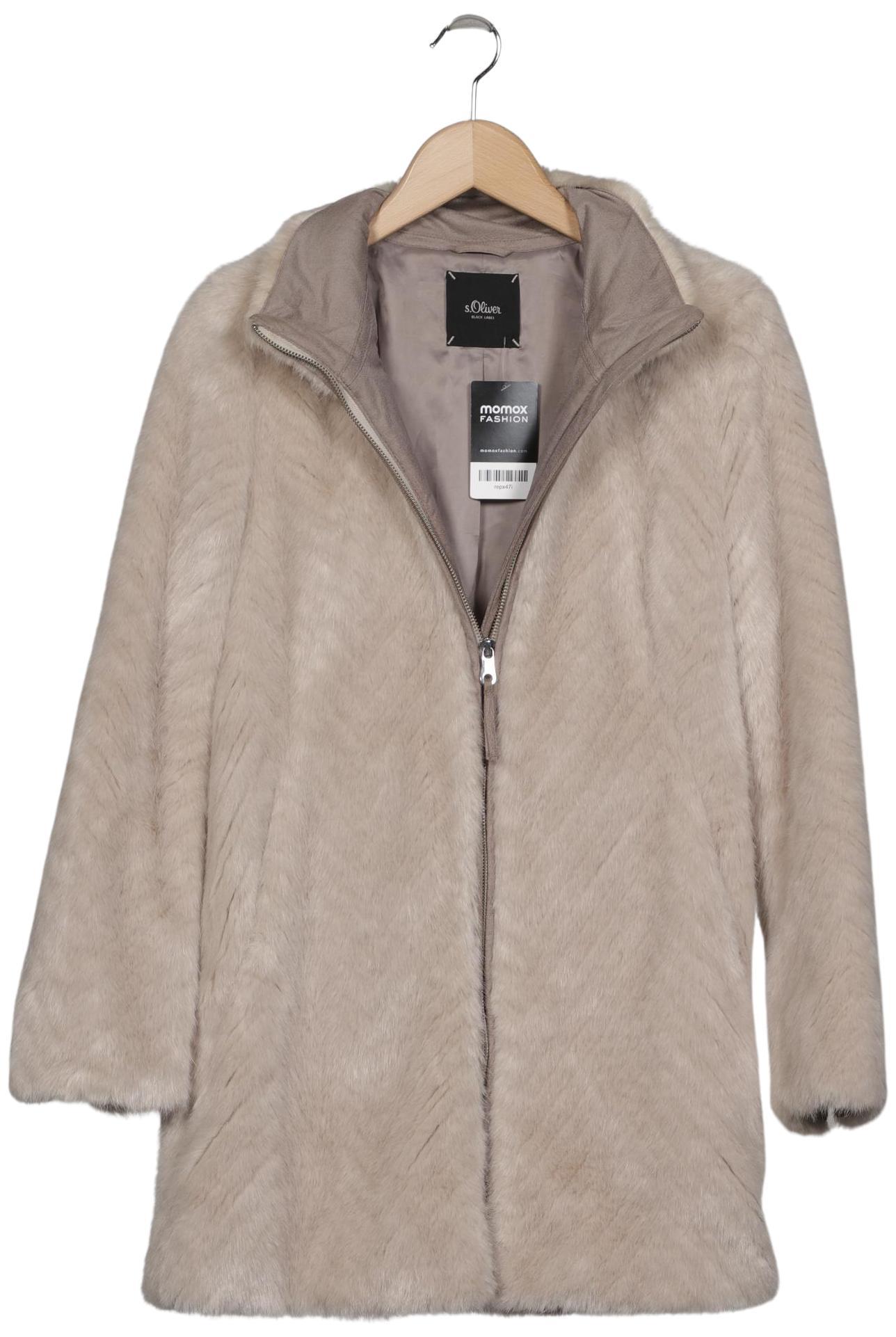 

s.Oliver Damen Mantel, beige, Gr. 36