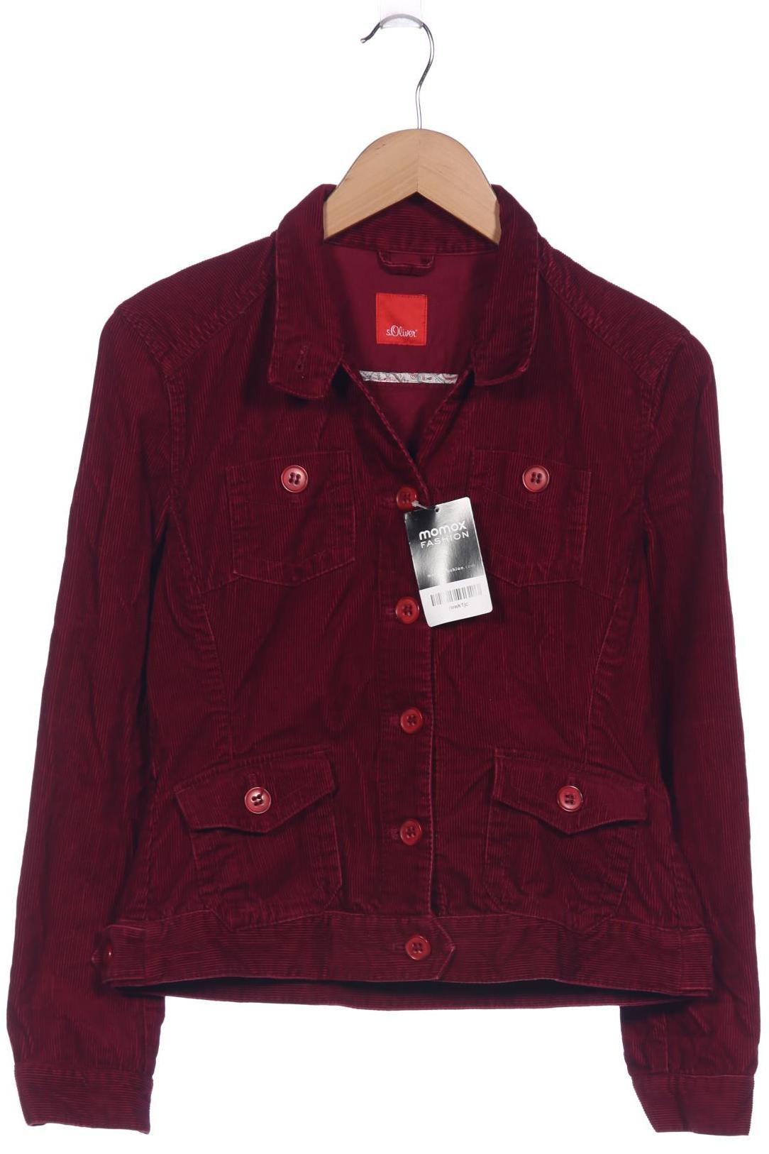 

s.Oliver Damen Jacke, bordeaux, Gr. 36