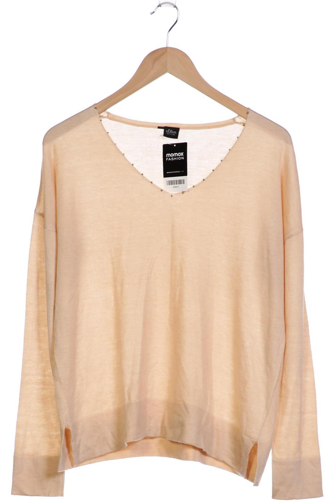 

s.Oliver Damen Pullover, beige, Gr. 38