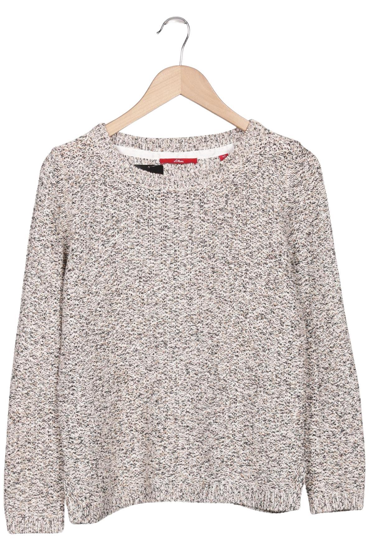 

s.Oliver Damen Pullover, beige, Gr. 40