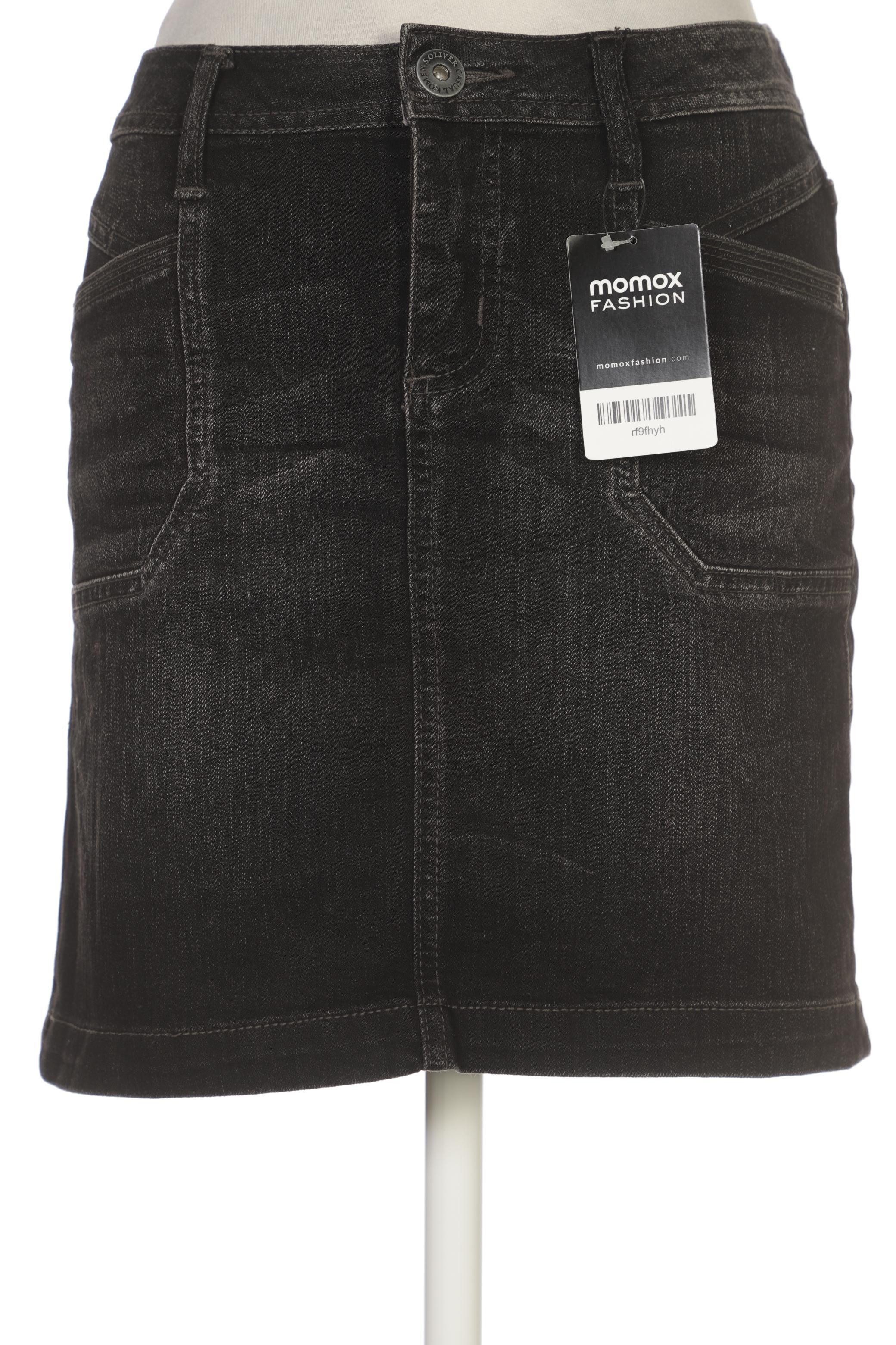 

s.Oliver Damen Rock, schwarz, Gr. 36
