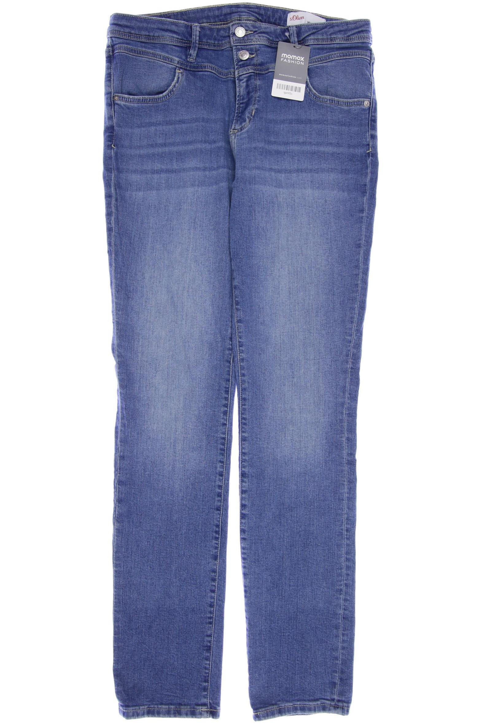 

s.Oliver Damen Jeans, blau