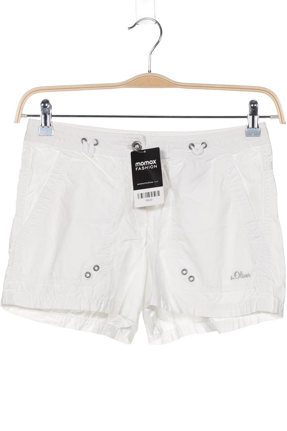 

s.Oliver Damen Shorts, weiß, Gr. 34