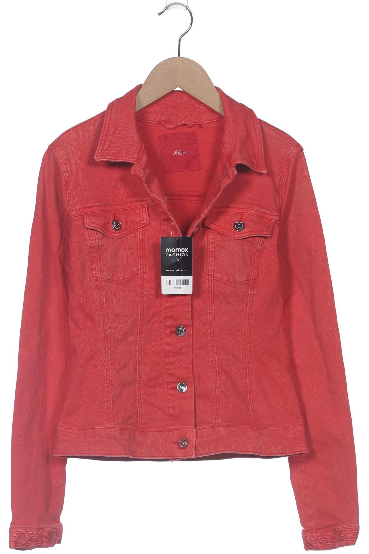 

s.Oliver Damen Jacke, rot, Gr. 34