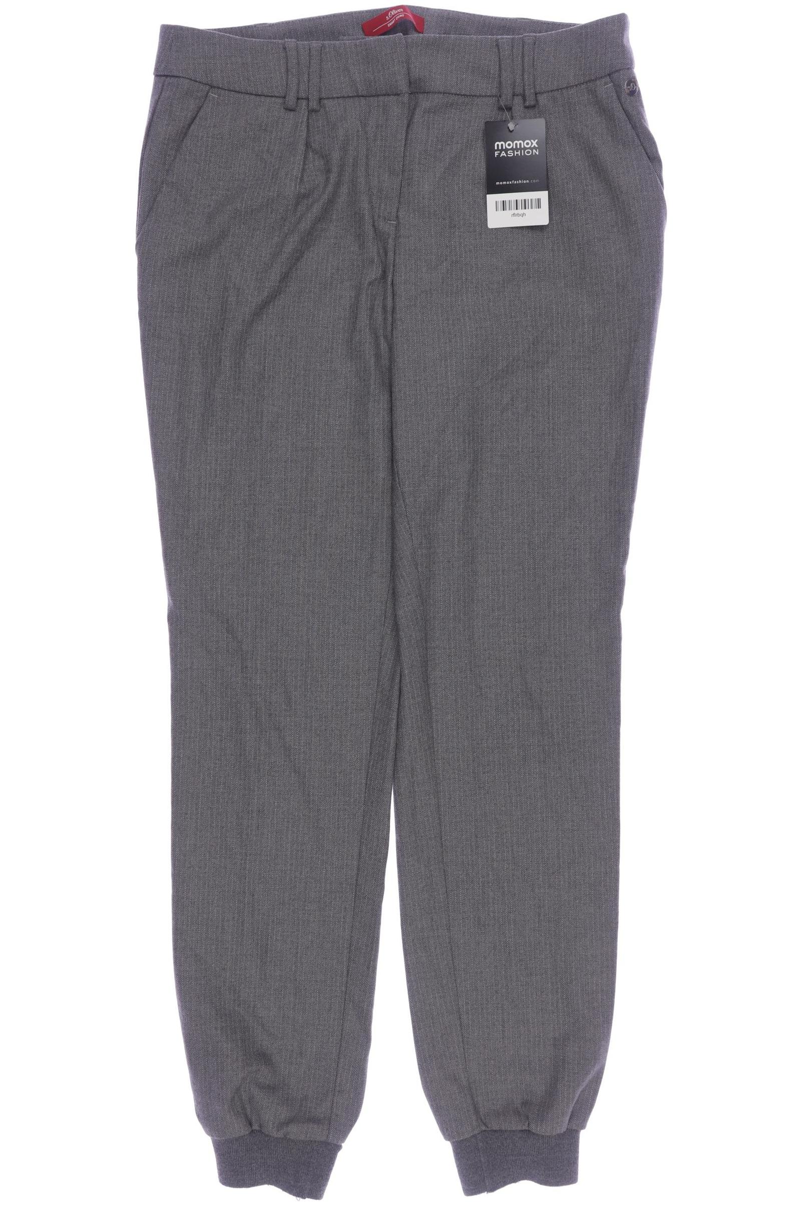 

s.Oliver Damen Stoffhose, grau, Gr. 36