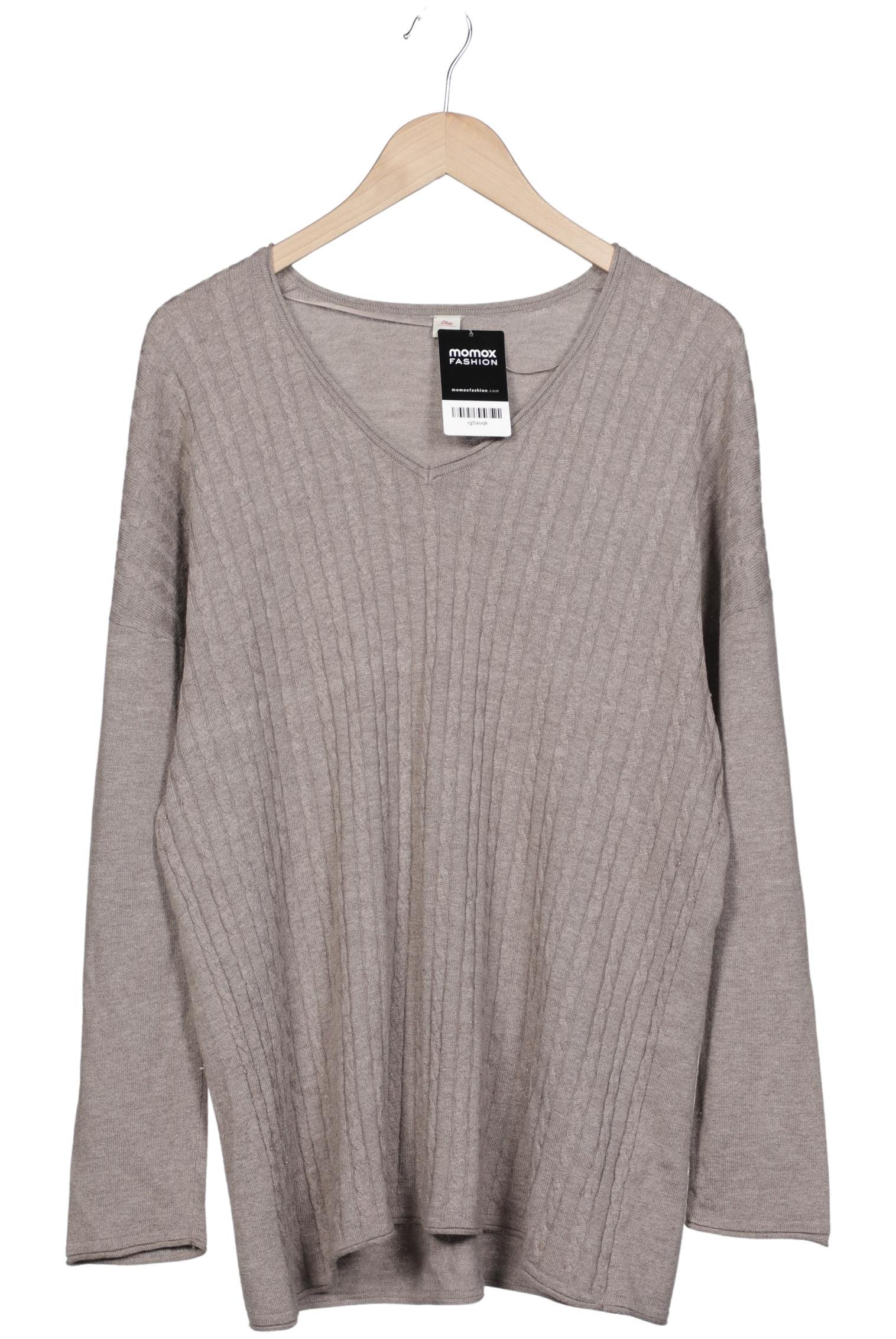 

s.Oliver Damen Pullover, grau, Gr. 46