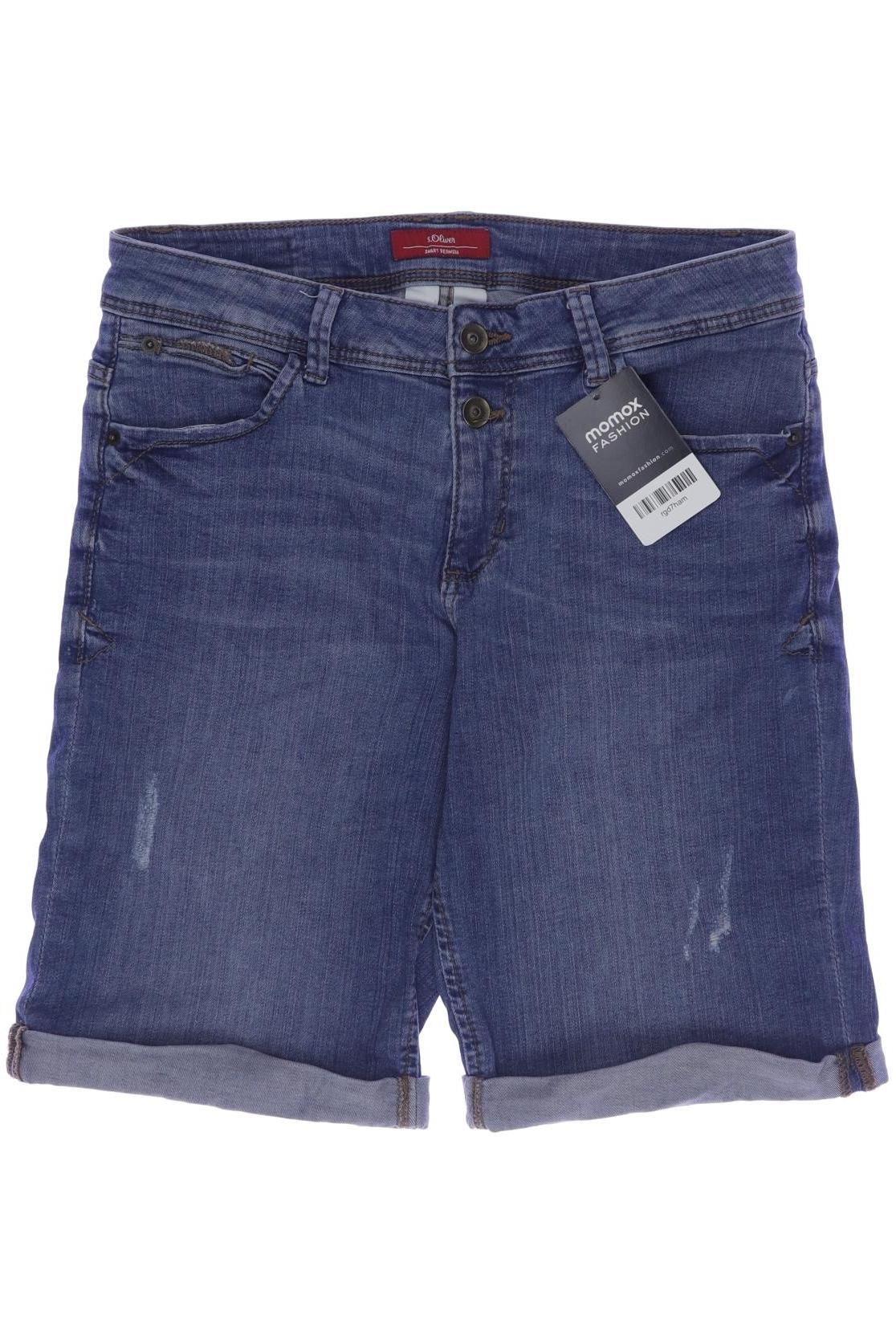 

s.Oliver Damen Shorts, blau, Gr. 36