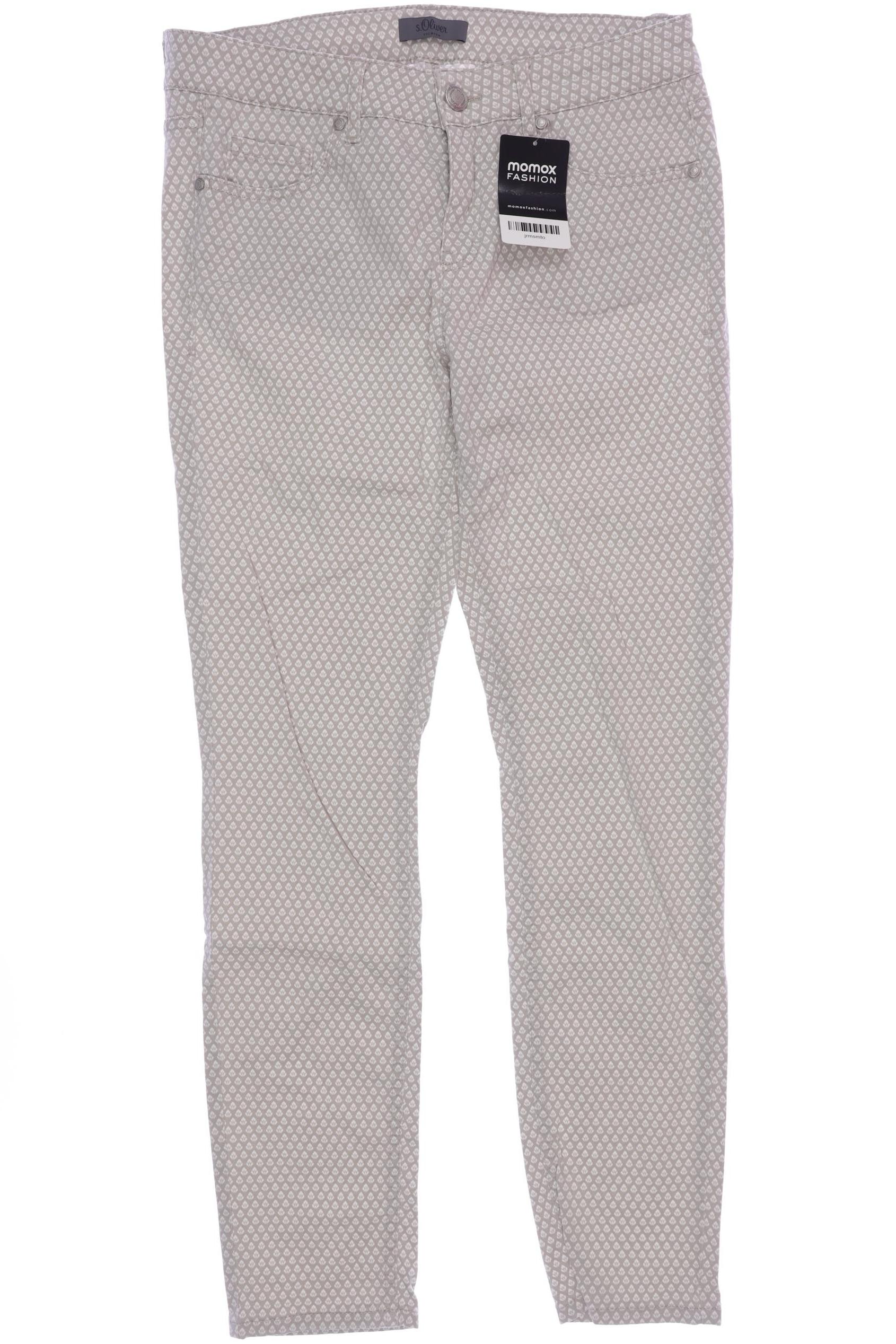

s.Oliver Damen Stoffhose, beige, Gr. 38