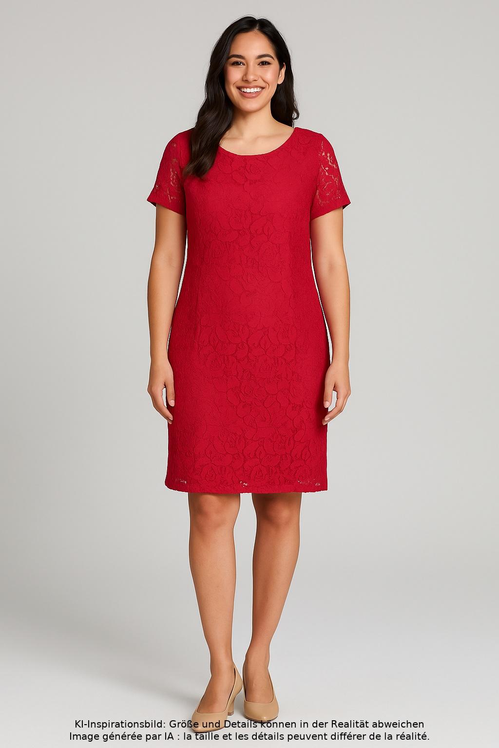 

s.Oliver Damen Kleid, rot, Gr. 40