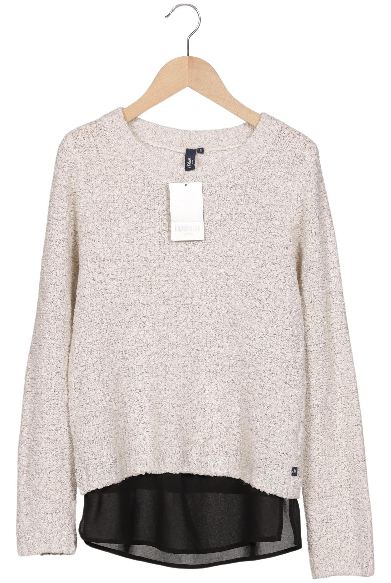 

s.Oliver Damen Pullover, beige, Gr. 36