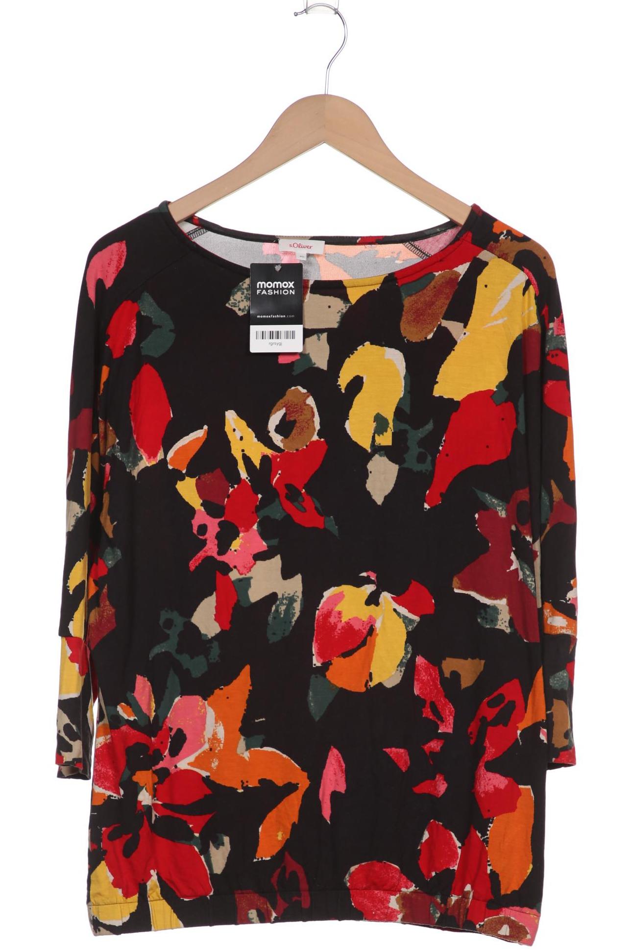 

s.Oliver Damen Langarmshirt, schwarz