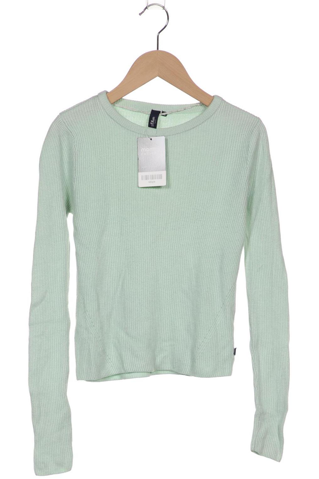 

s.Oliver Damen Pullover, hellgrün, Gr. 34