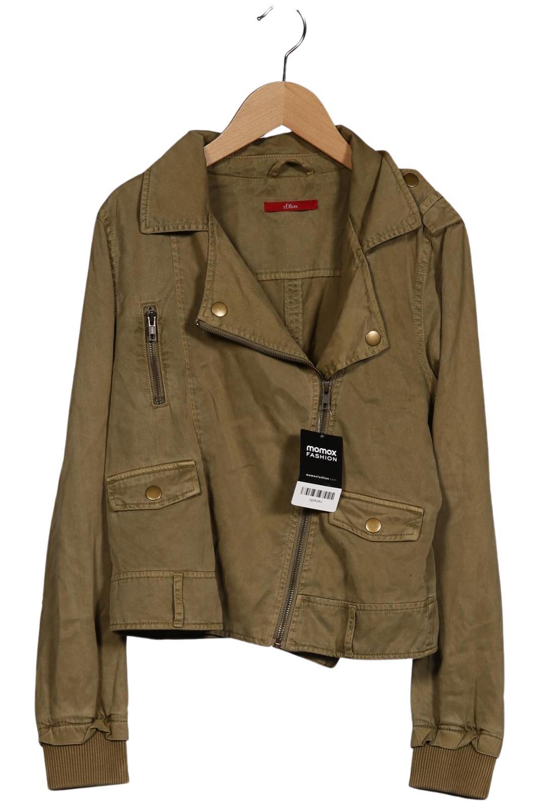 

s.Oliver Damen Jacke, grün, Gr. 38