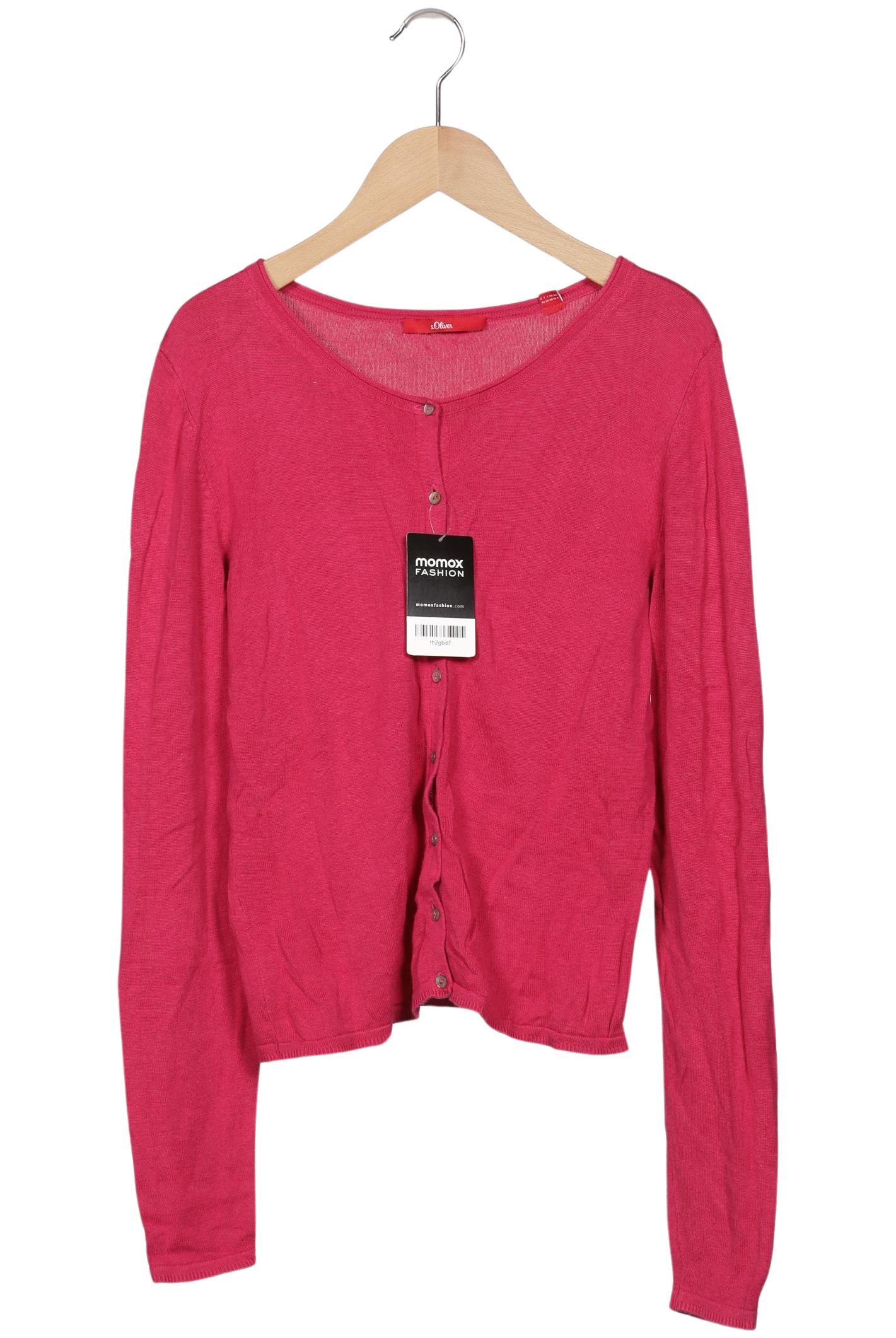 

s.Oliver Damen Strickjacke, pink, Gr. 36
