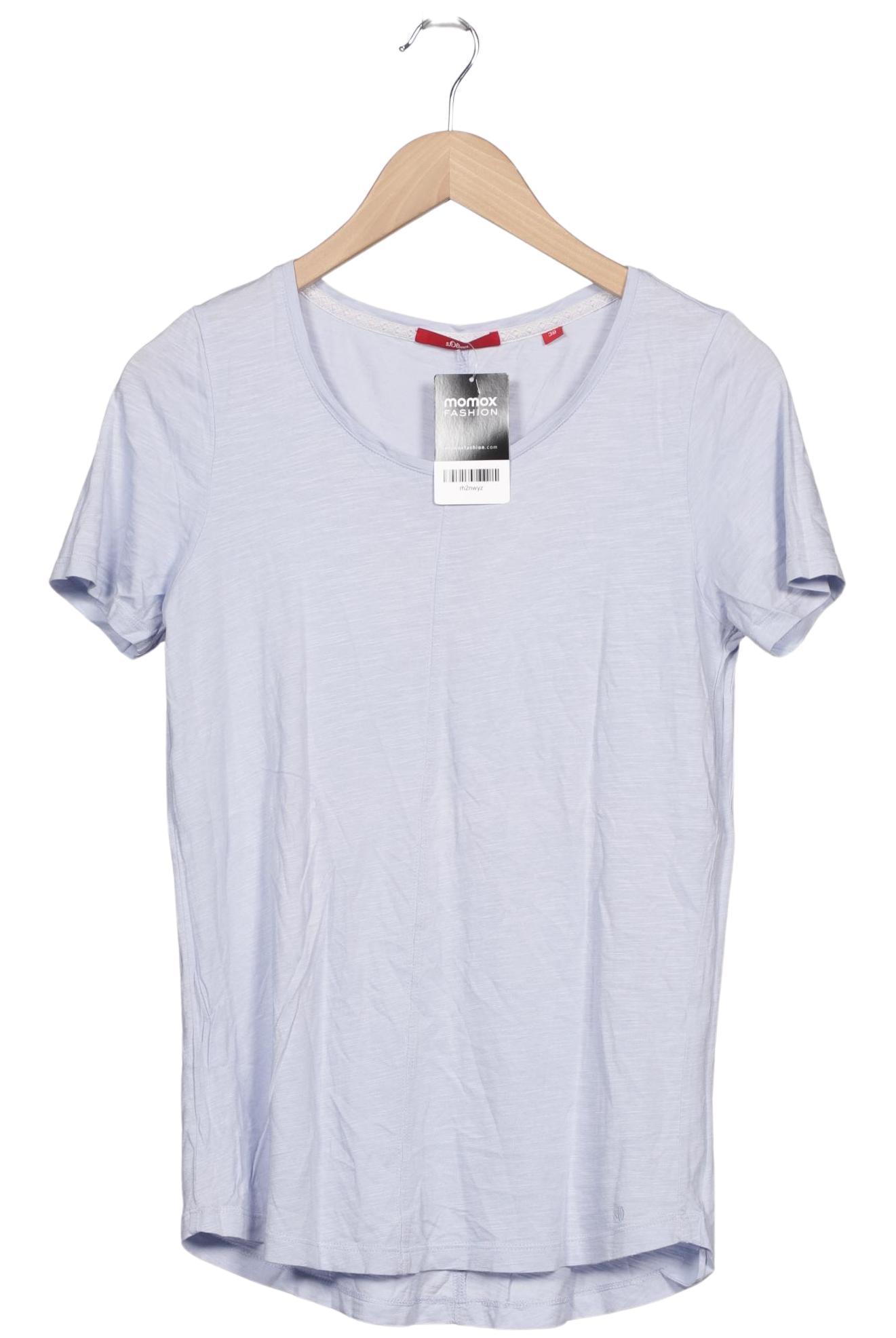 

s.Oliver Damen T-Shirt, blau, Gr. 38