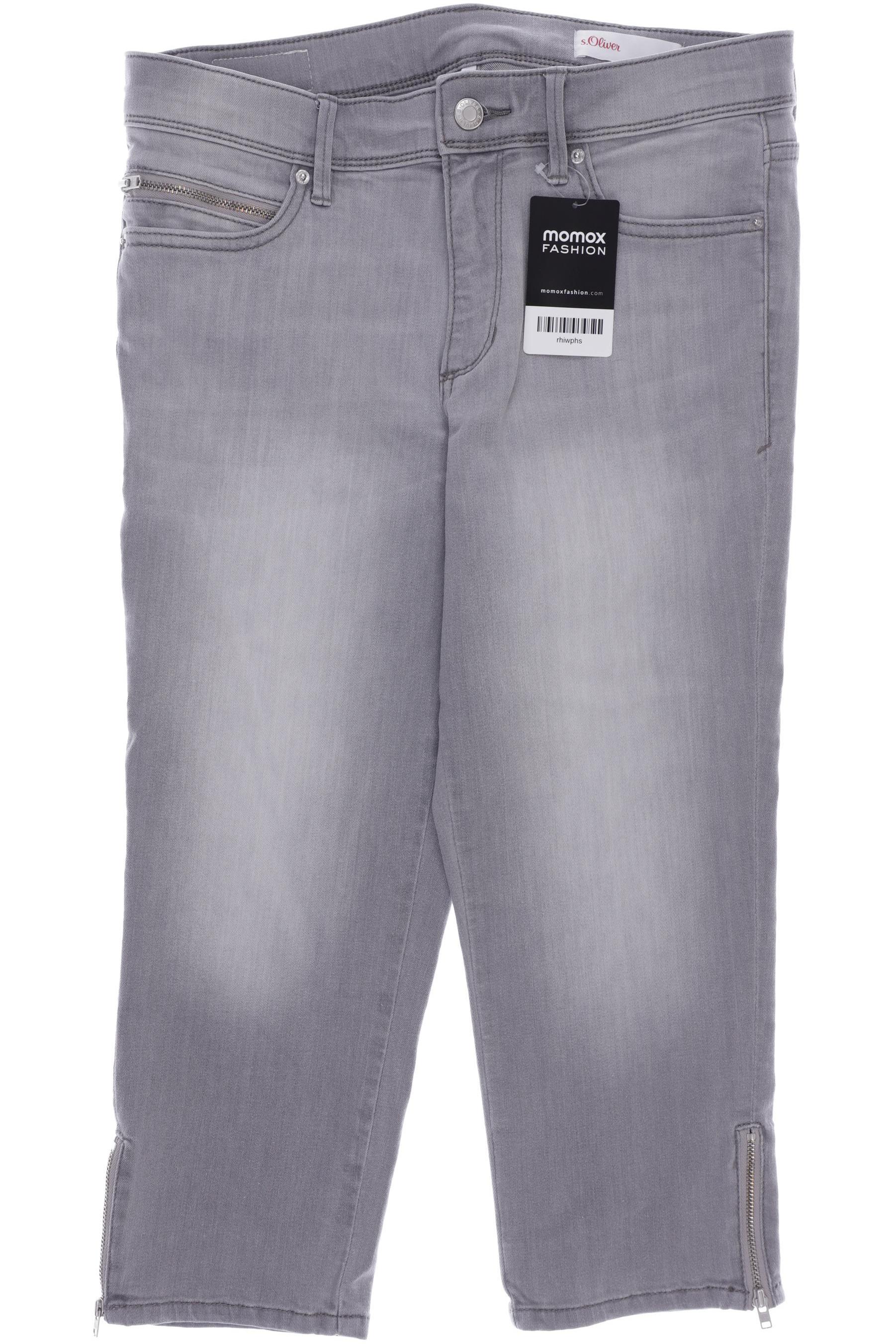 

s.Oliver Damen Jeans, grau