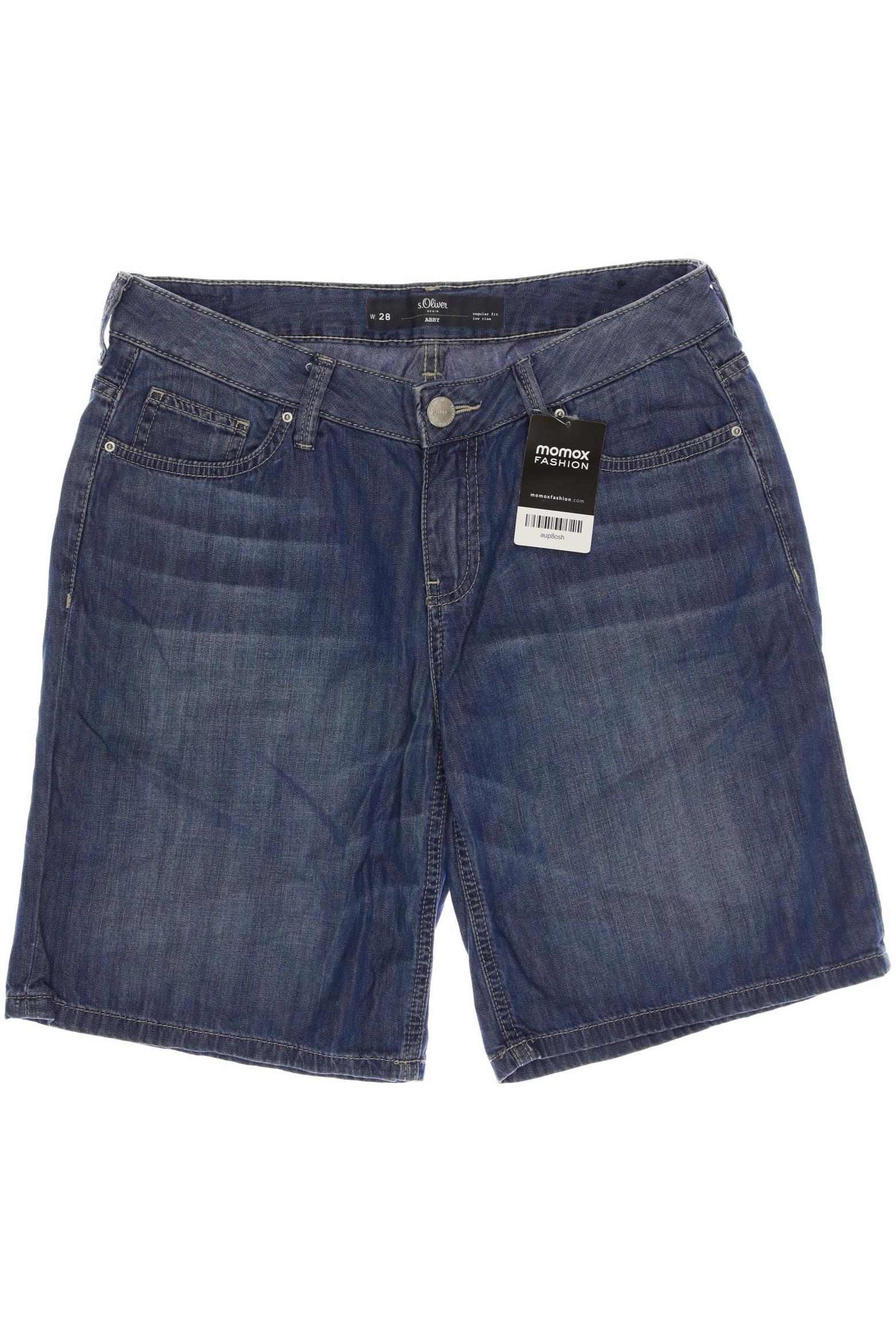 

s.Oliver Damen Shorts, blau, Gr. 38