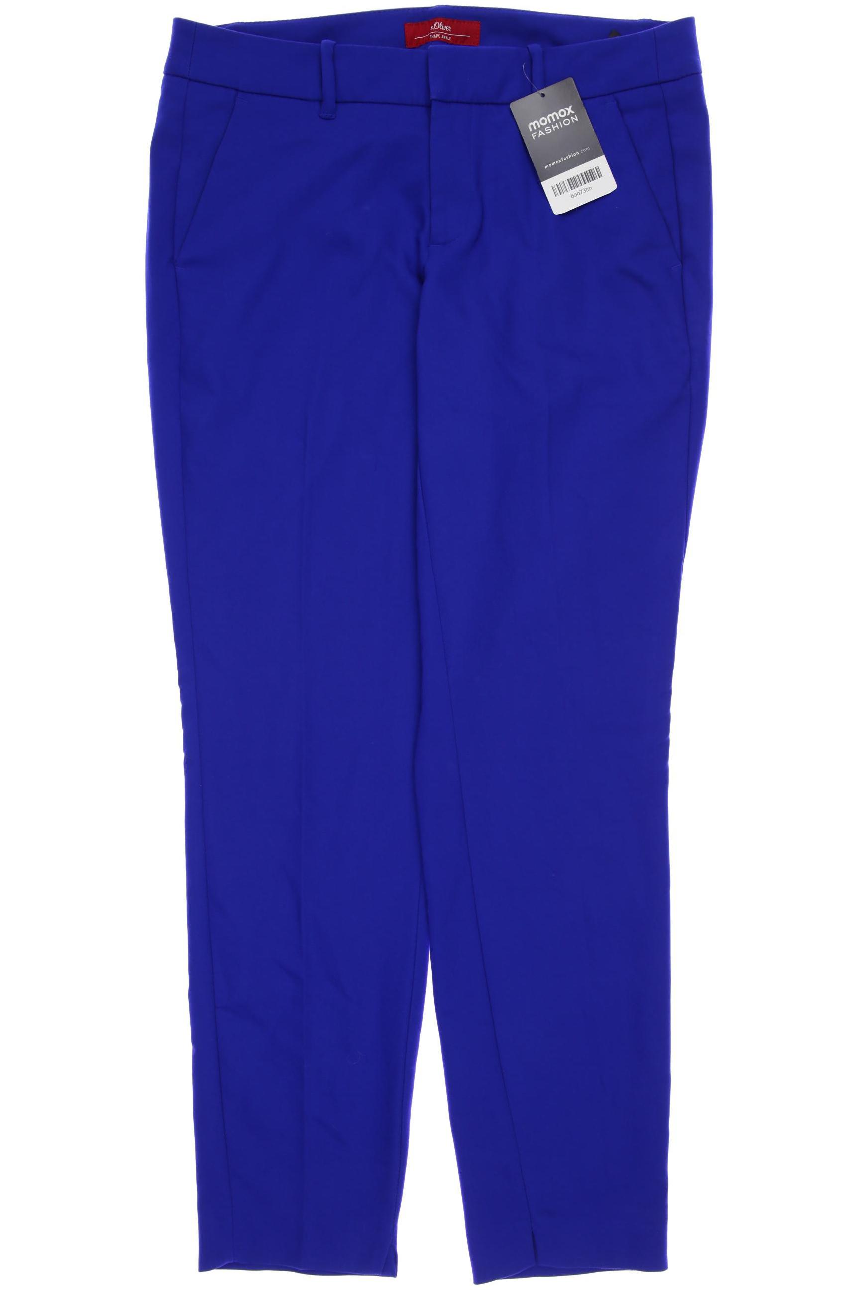 

s.Oliver Damen Stoffhose, blau, Gr. 36