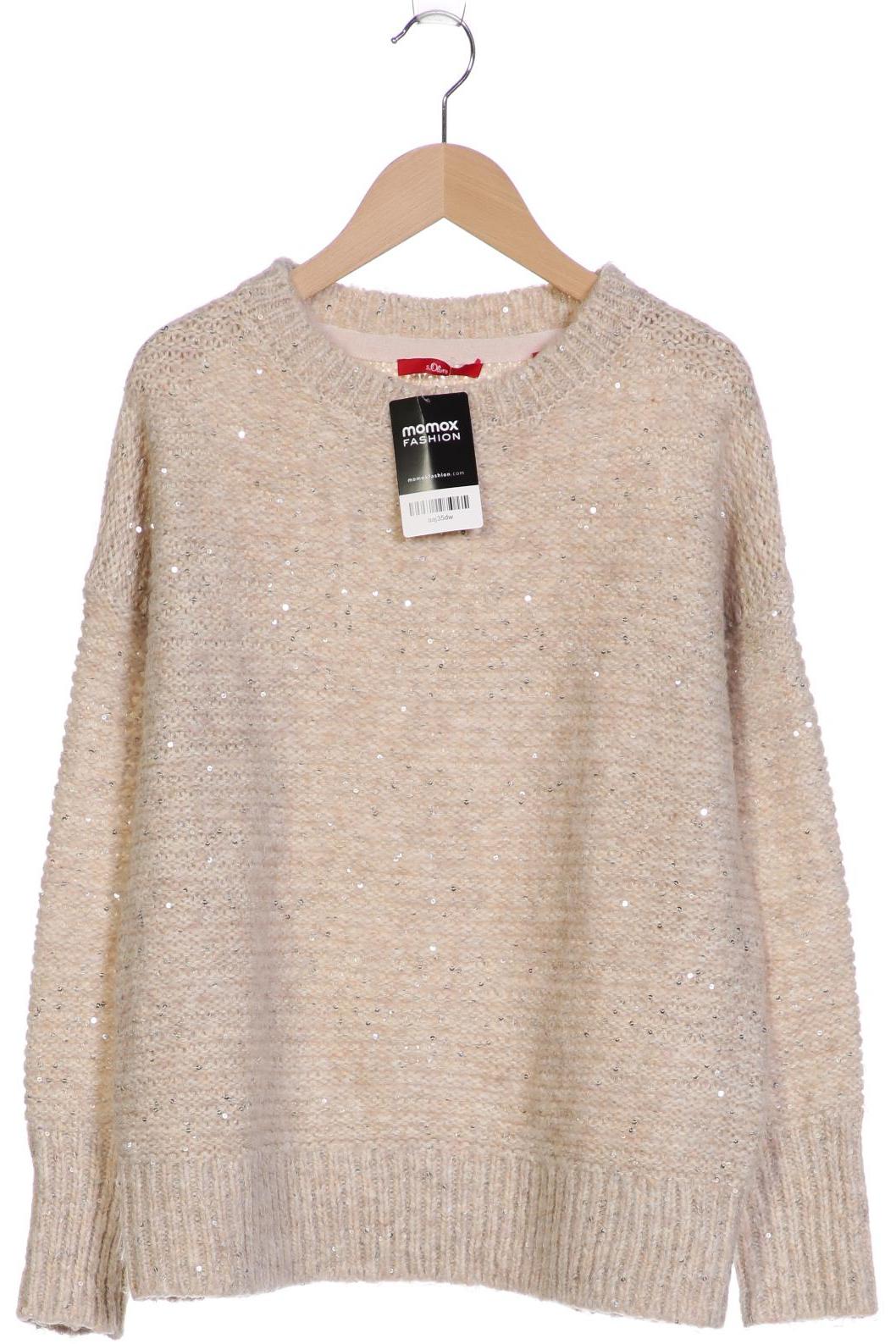 

s.Oliver Damen Pullover, beige, Gr. 36