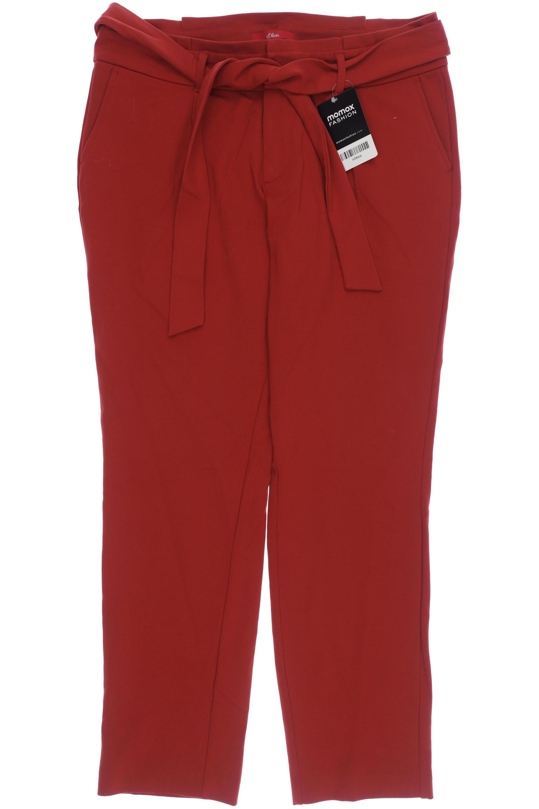 

s.Oliver Damen Stoffhose, rot, Gr. 40