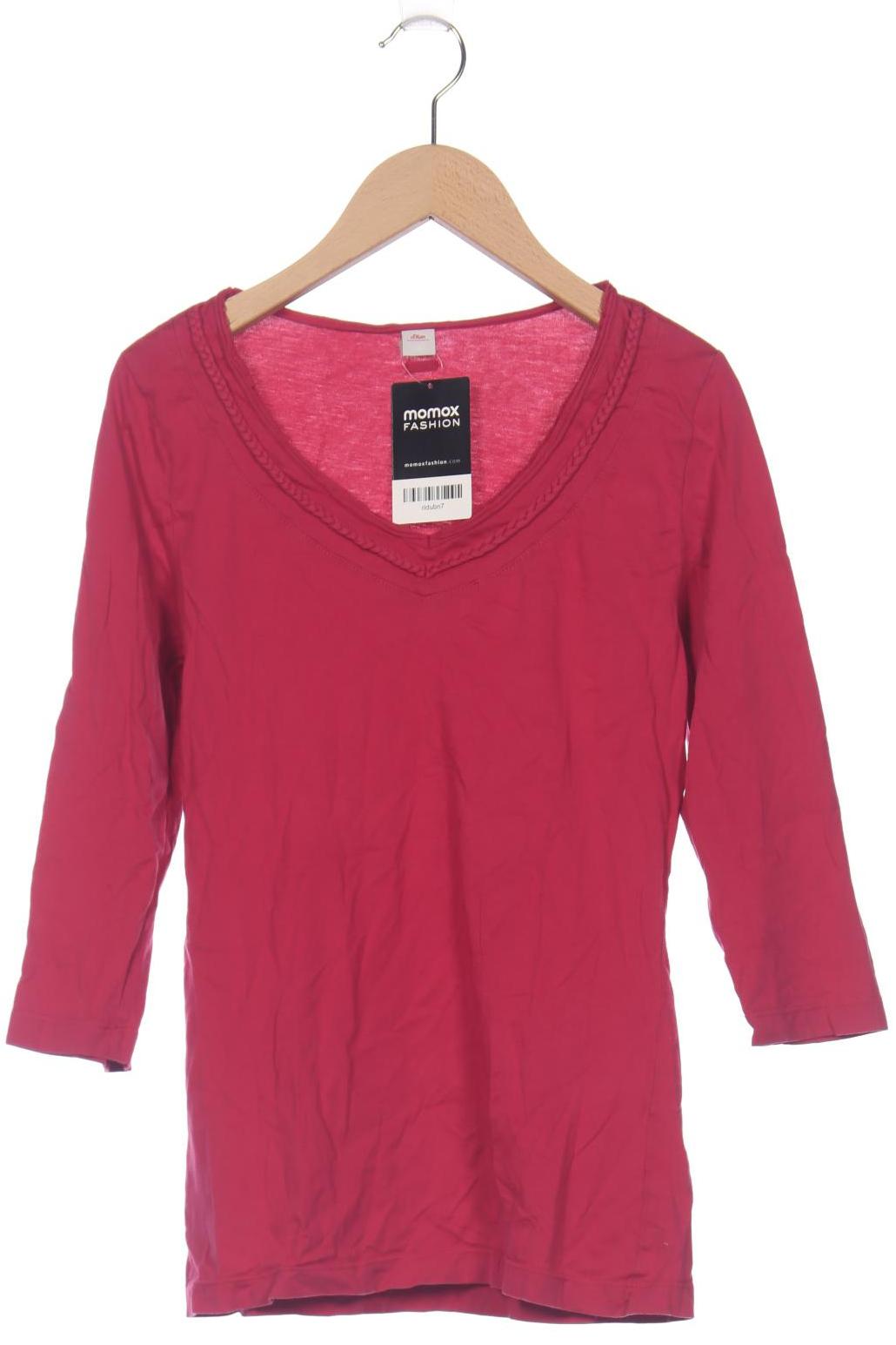 

s.Oliver Damen Langarmshirt, pink, Gr. 36