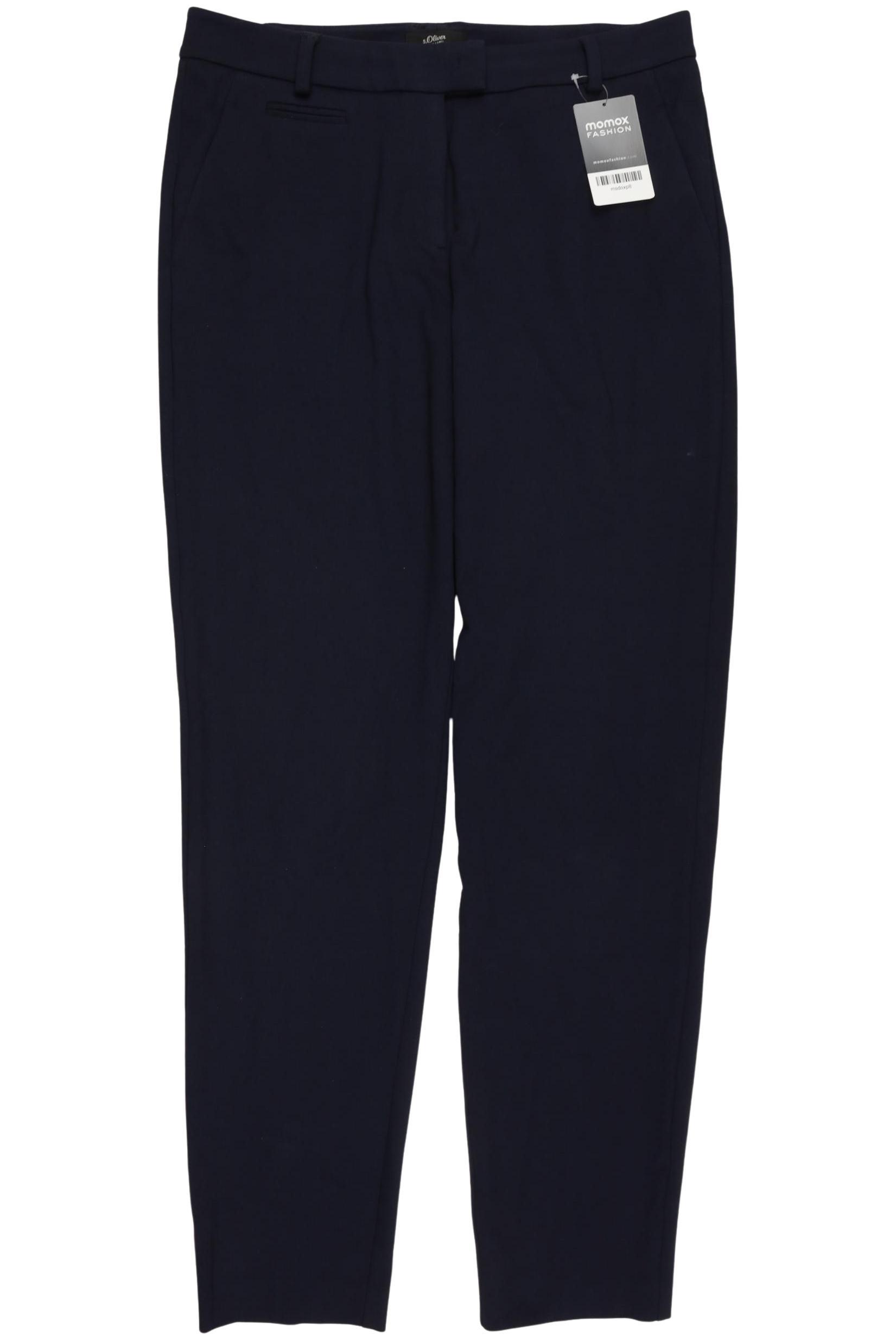 

s.Oliver Damen Stoffhose, marineblau, Gr. 40