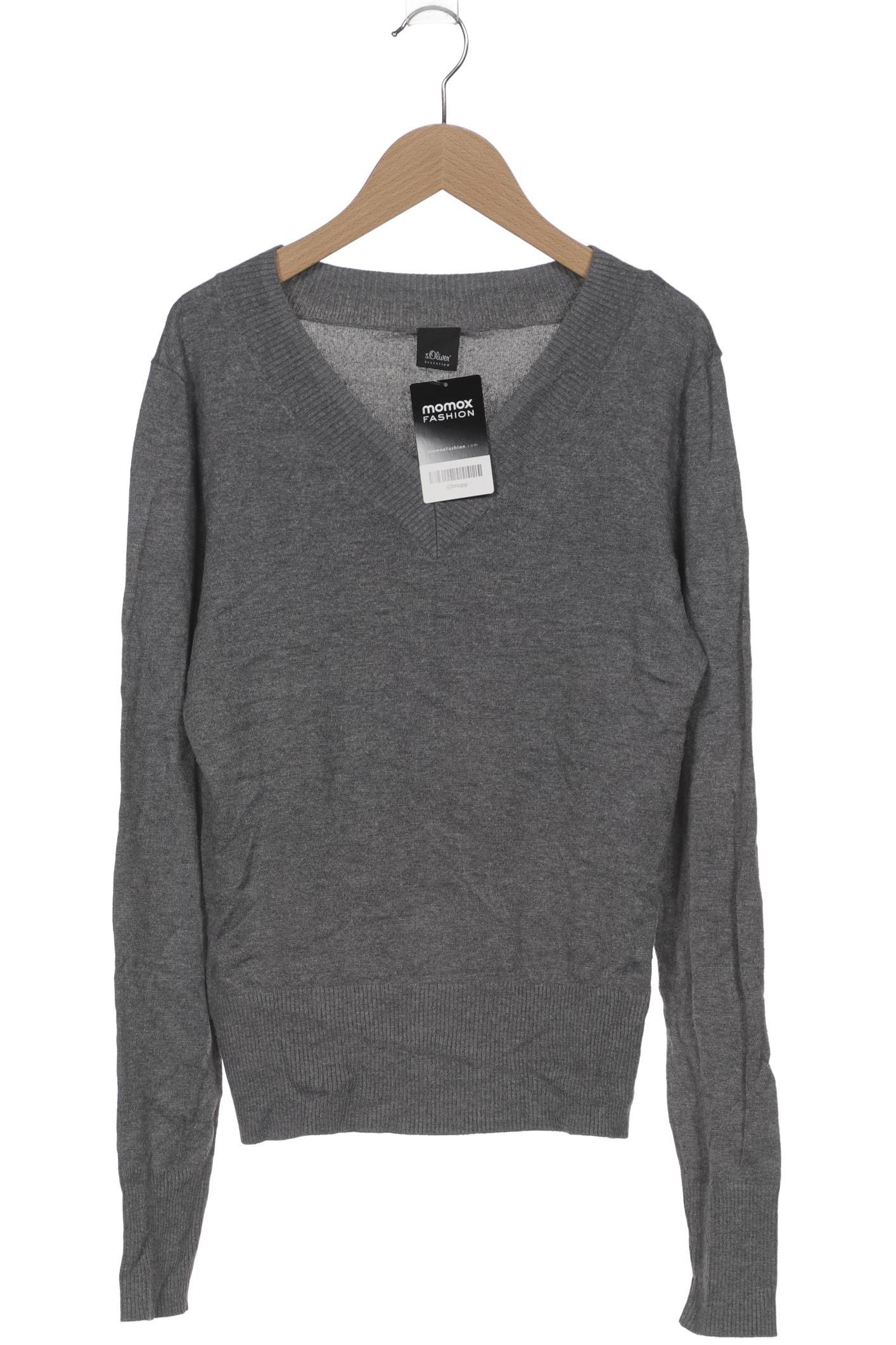 

s.Oliver Damen Pullover, grau, Gr. 36