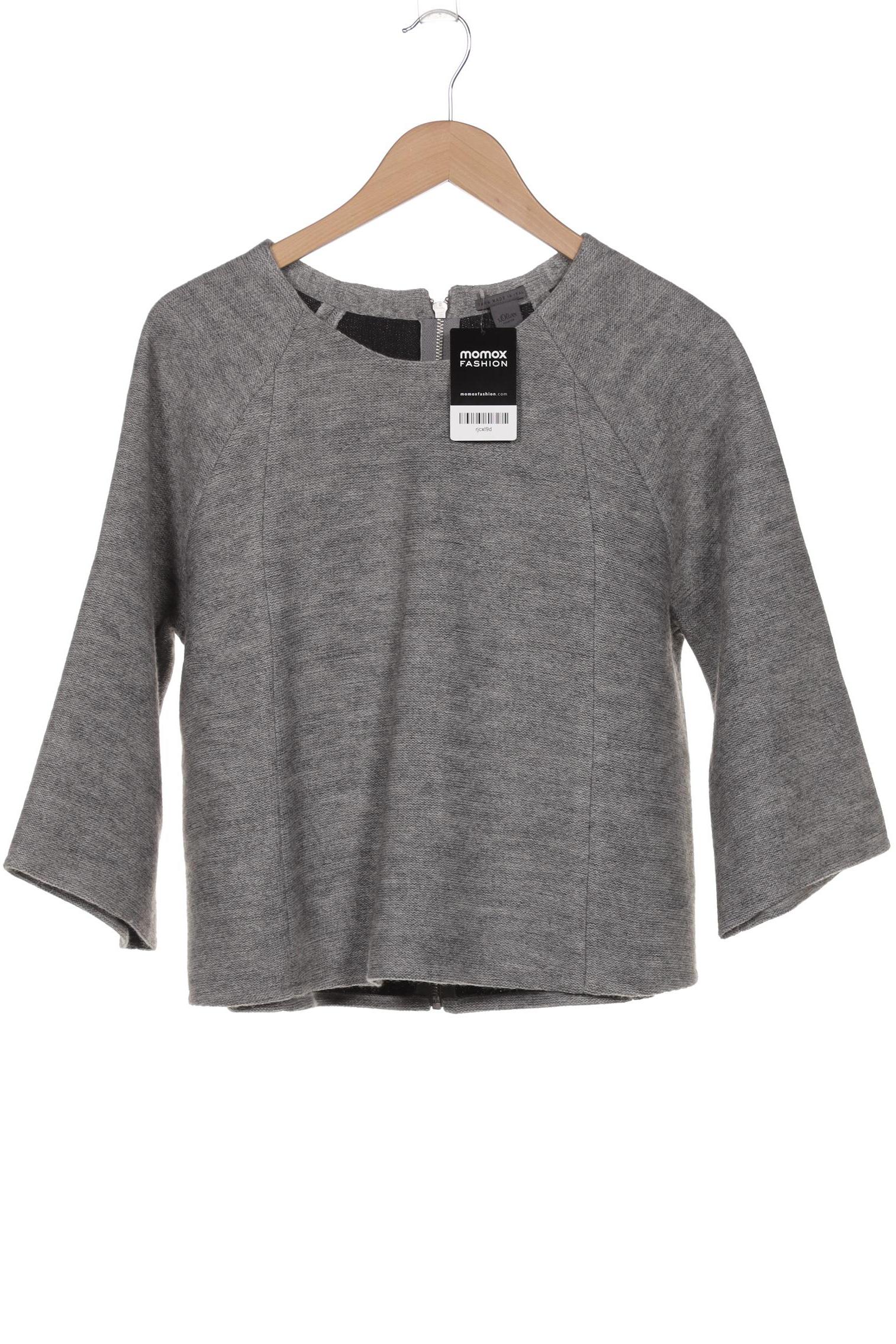 

s.Oliver Damen Pullover, grau, Gr. 40