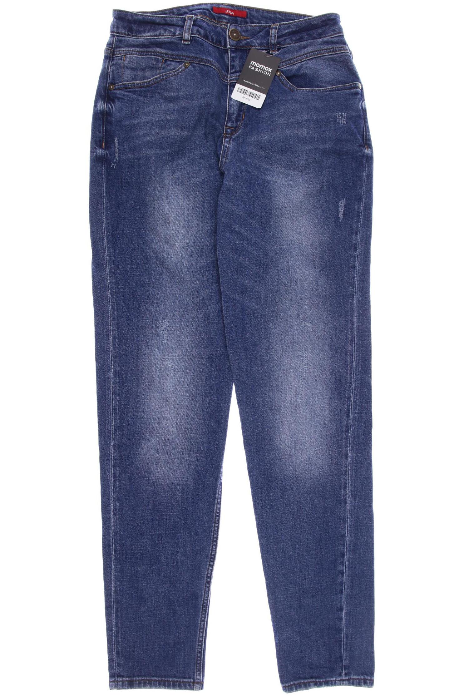 

s.Oliver Damen Jeans, blau