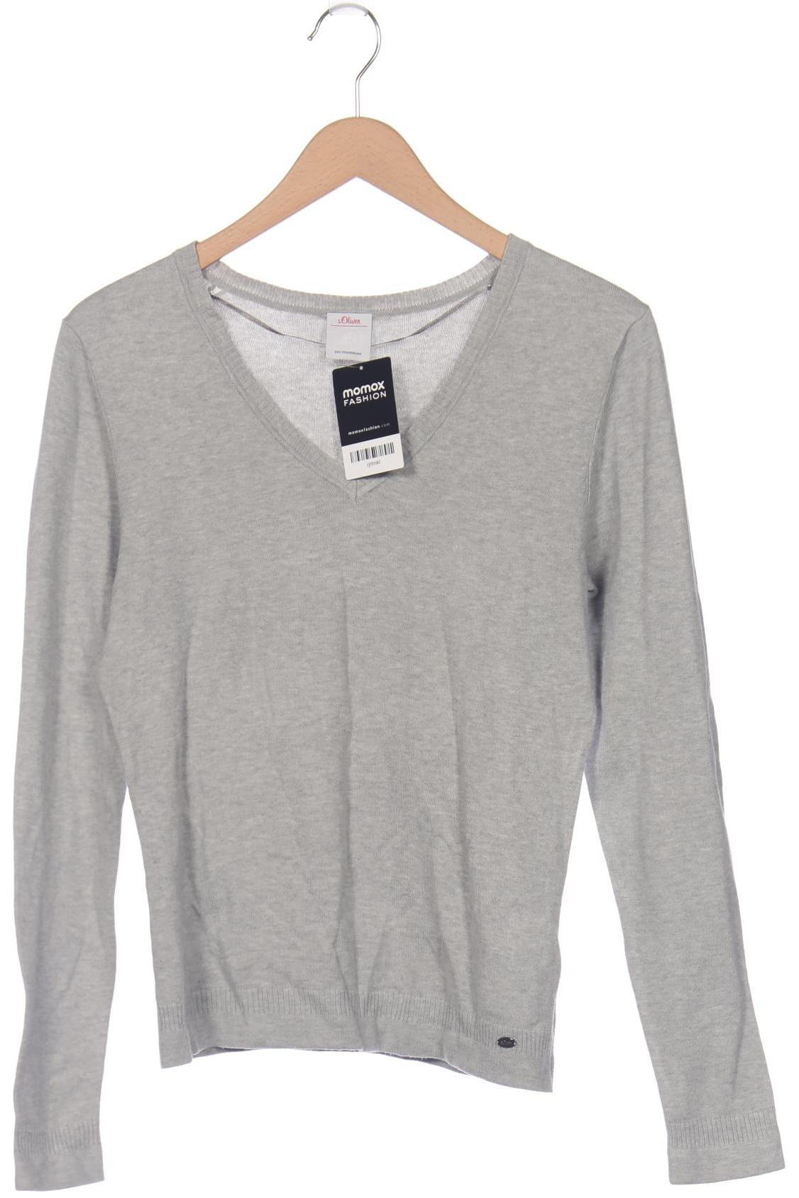 

s.Oliver Damen Pullover, grau, Gr. 38