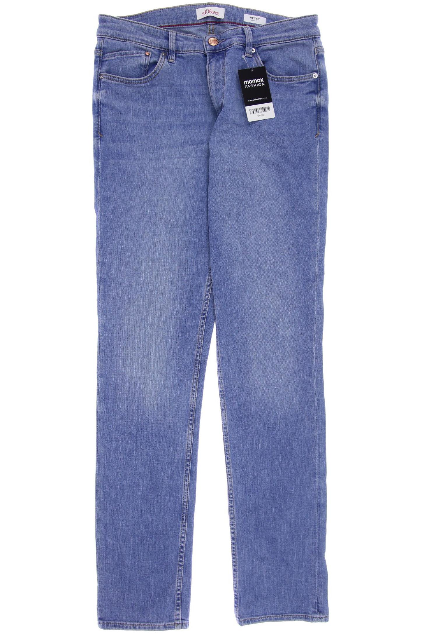 

s.Oliver Damen Jeans, hellblau