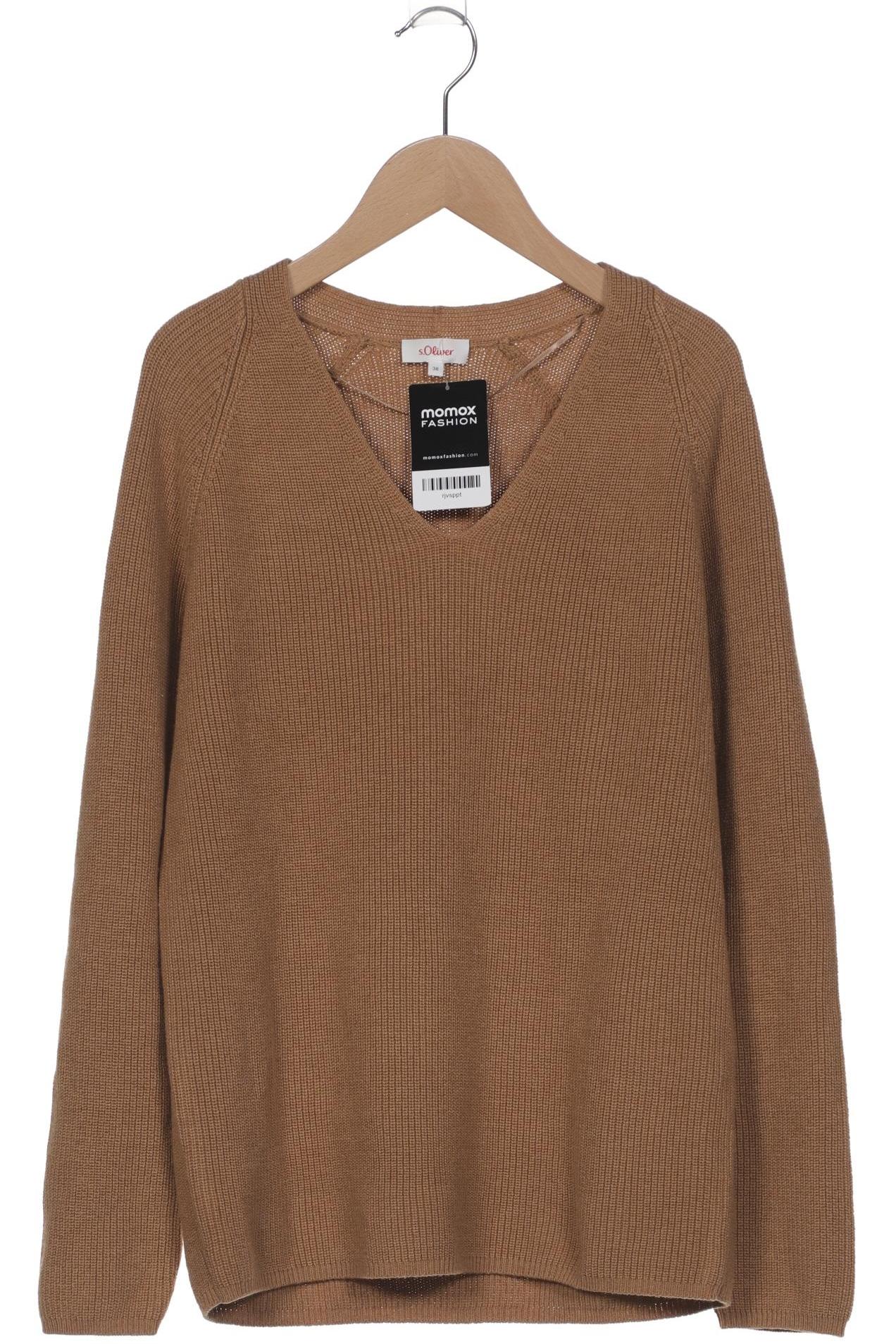 

s.Oliver Damen Pullover, braun, Gr. 38
