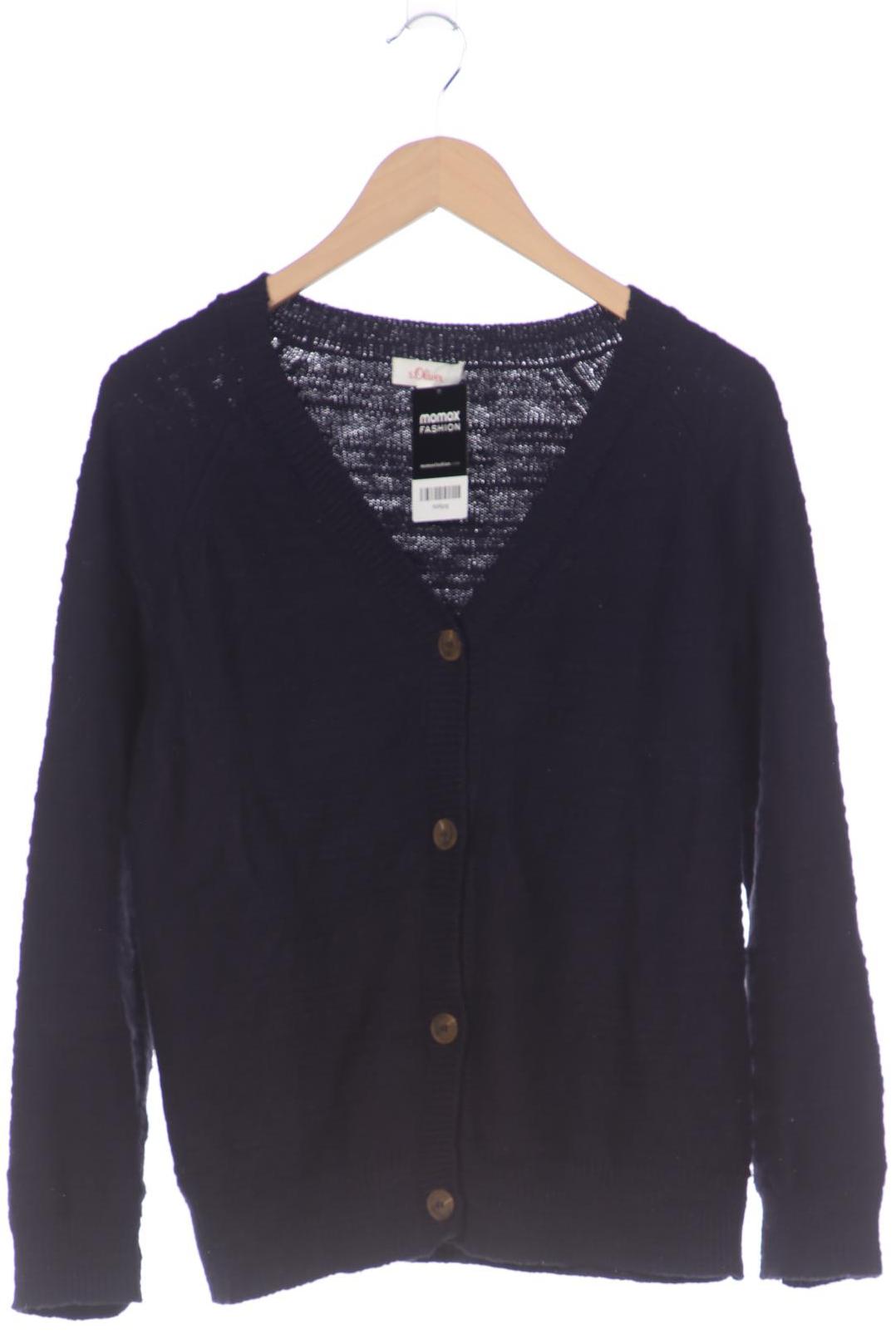 

s.Oliver Damen Strickjacke, marineblau, Gr. 40