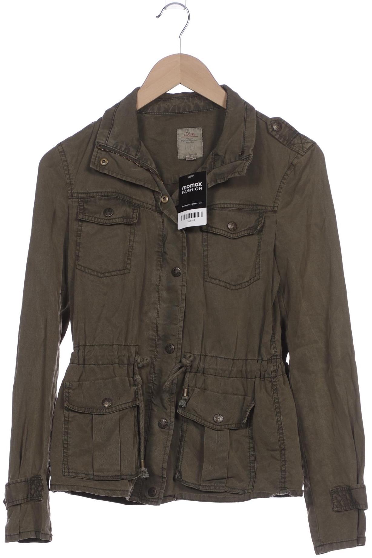 

s.Oliver Damen Jacke, grün, Gr. 36