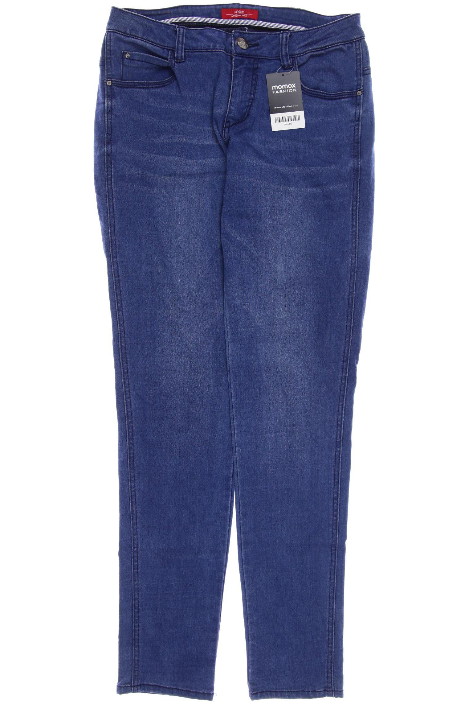 

s.Oliver Damen Jeans, blau