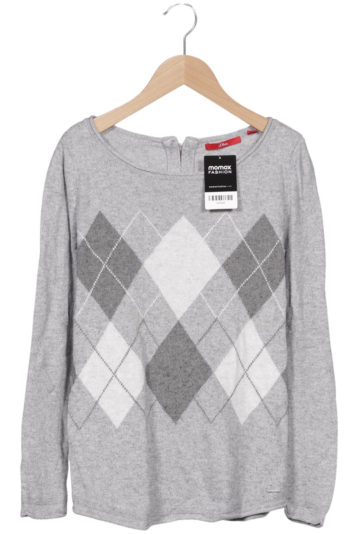 

s.Oliver Damen Pullover, grau, Gr. 40