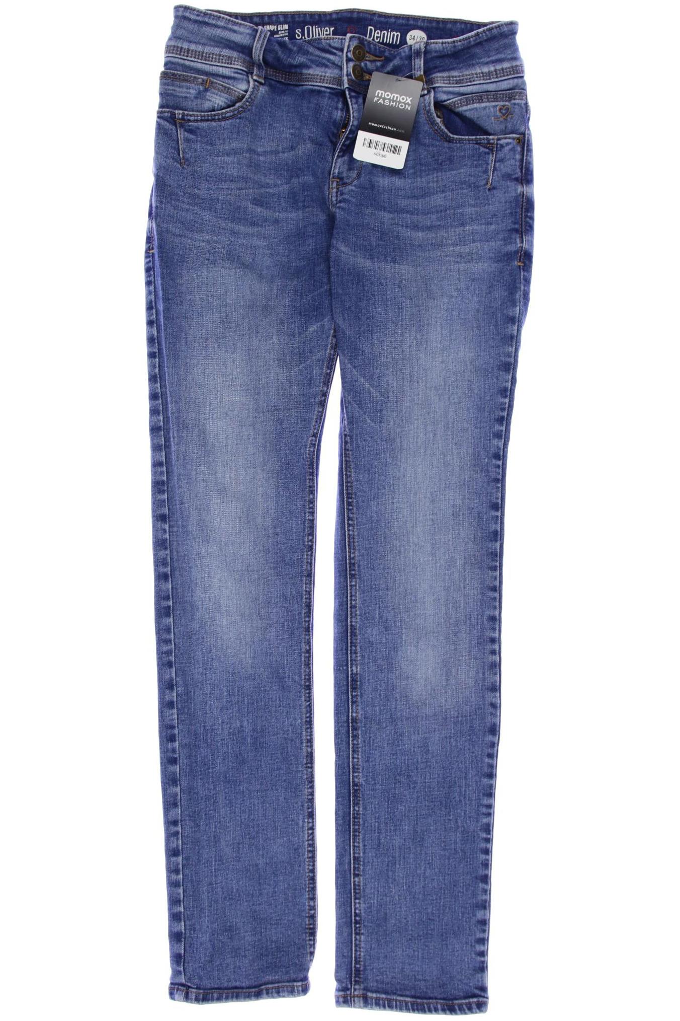 

s.Oliver Damen Jeans, blau, Gr. 34