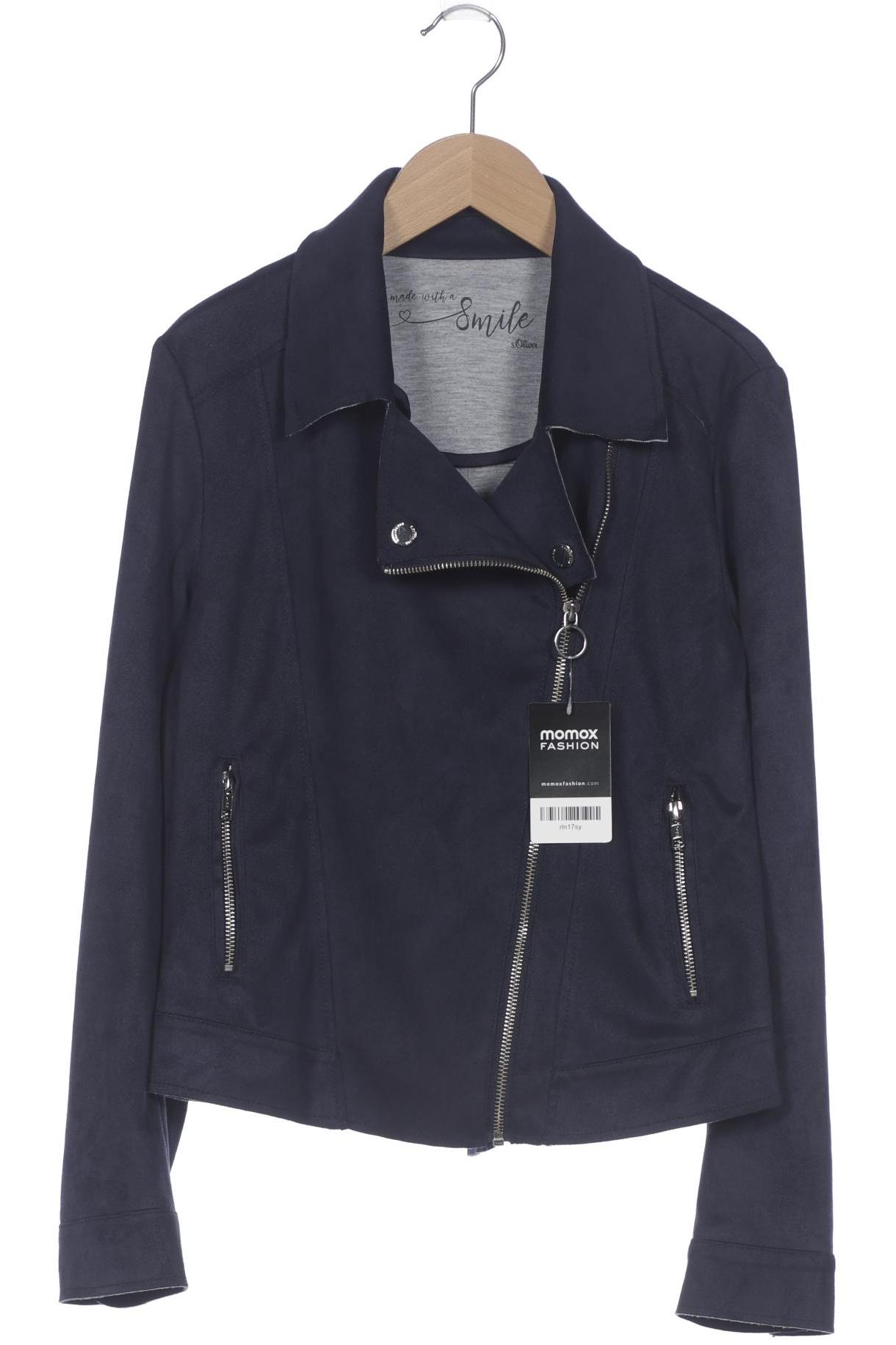 

s.Oliver Damen Jacke, blau, Gr. 36
